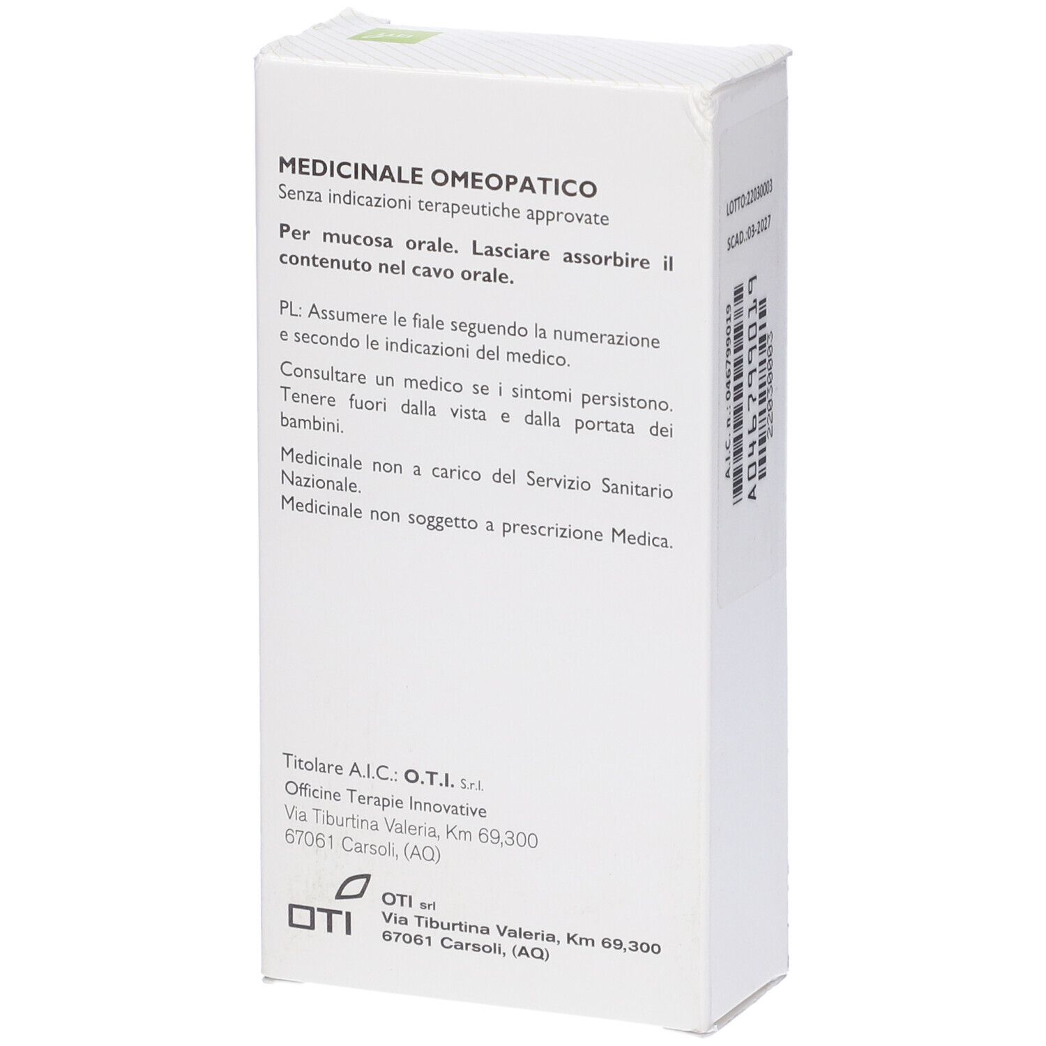 Anti Cd 25 06 Lm Potenziata Liquida 20 Fiale 2 ml Soluzione Idroalcolica per Mucosa Orale