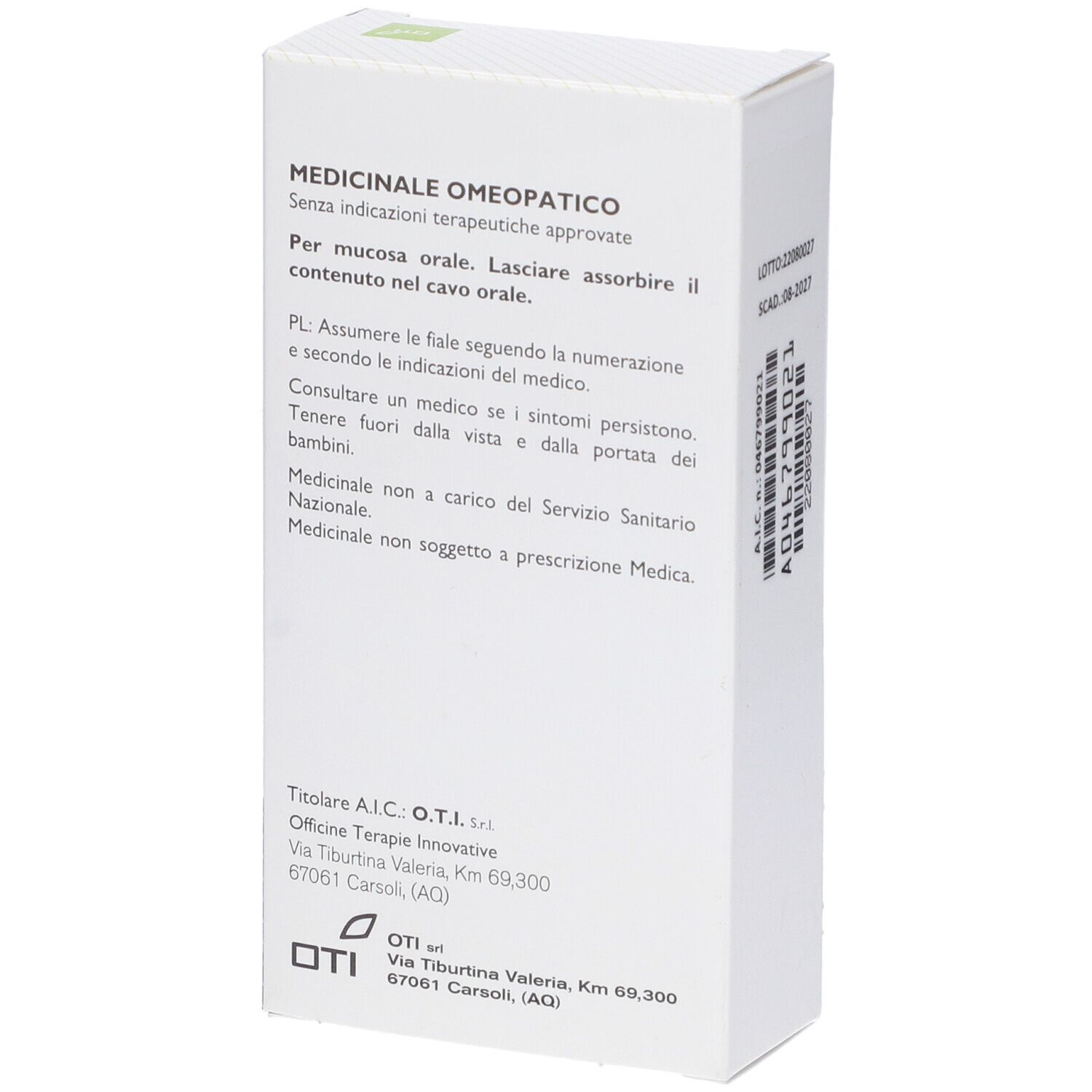 Anti Cd 25 018 Lm Potenziata Liquida 20 Fiale 2 ml Soluzione Idroalcolica per Mucosa Orale