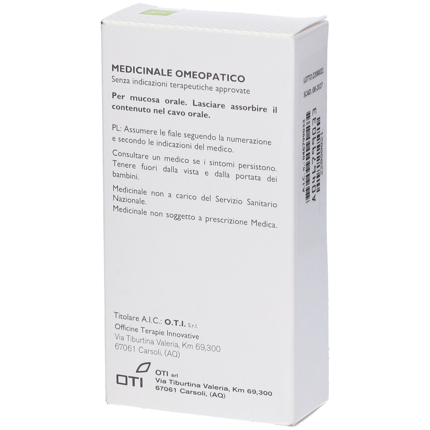 Anti Cd 25 030 Lm Potenziata Liquida 20 Fiale 2 ml Soluzione Idroalcolica per Mucosa Orale