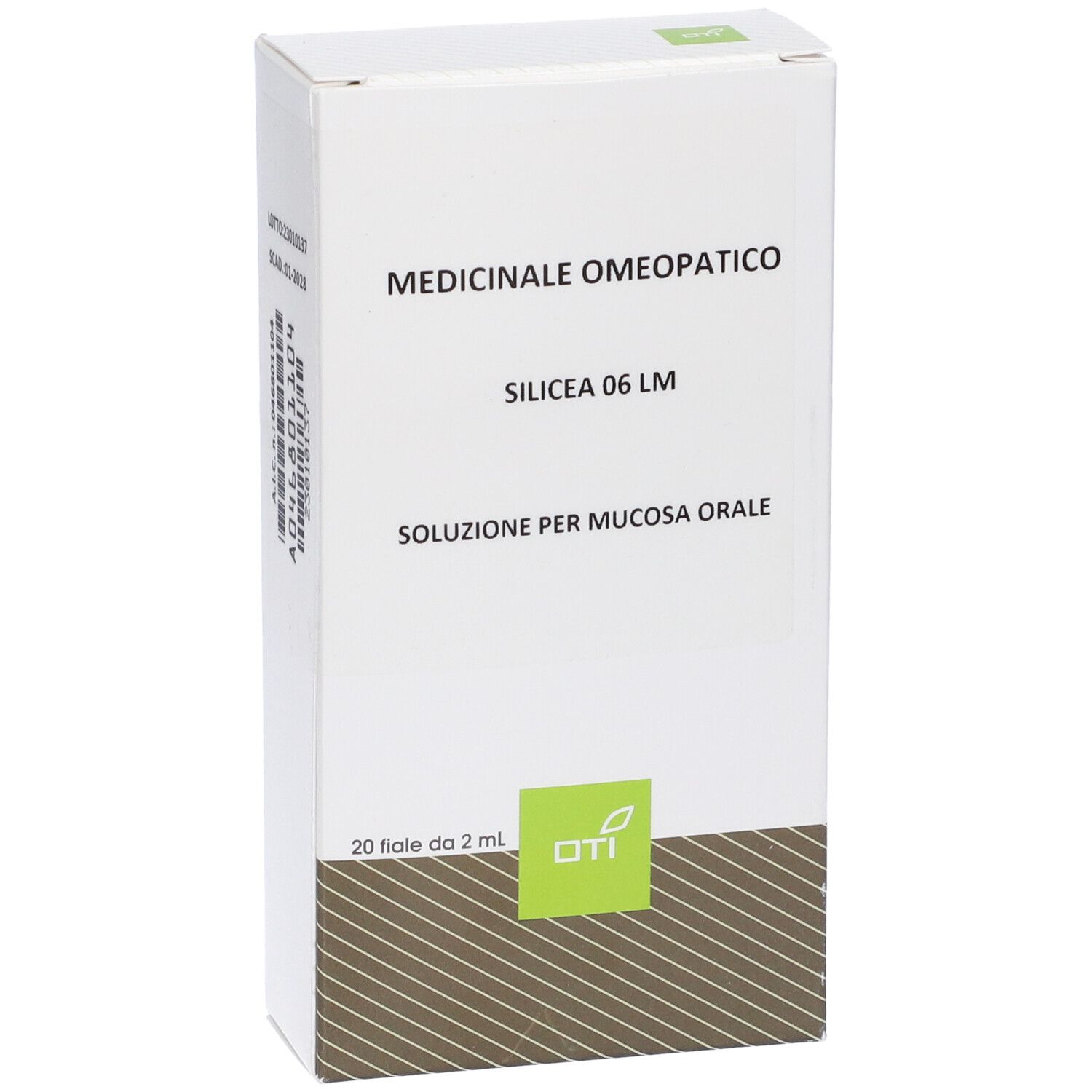 Silicea 06 Lm Potenziata Liquida 20 Fiale 2 ml Soluzione Idroalcolica per Mucosa Orale