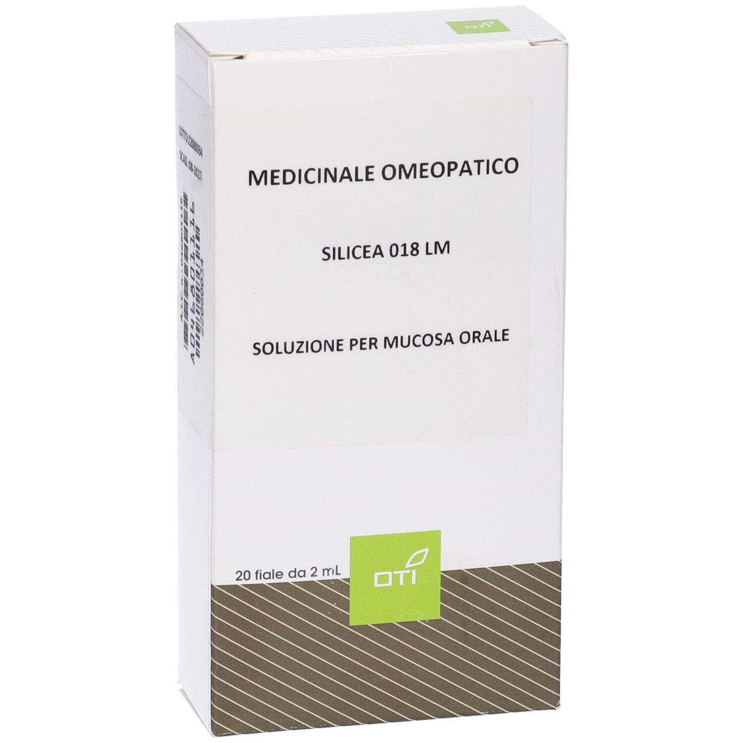 Silicea 018 Lm Potenziata Liquida 20 Fiale 2 ml Soluzione Idroalcolica per Mucosa Orale