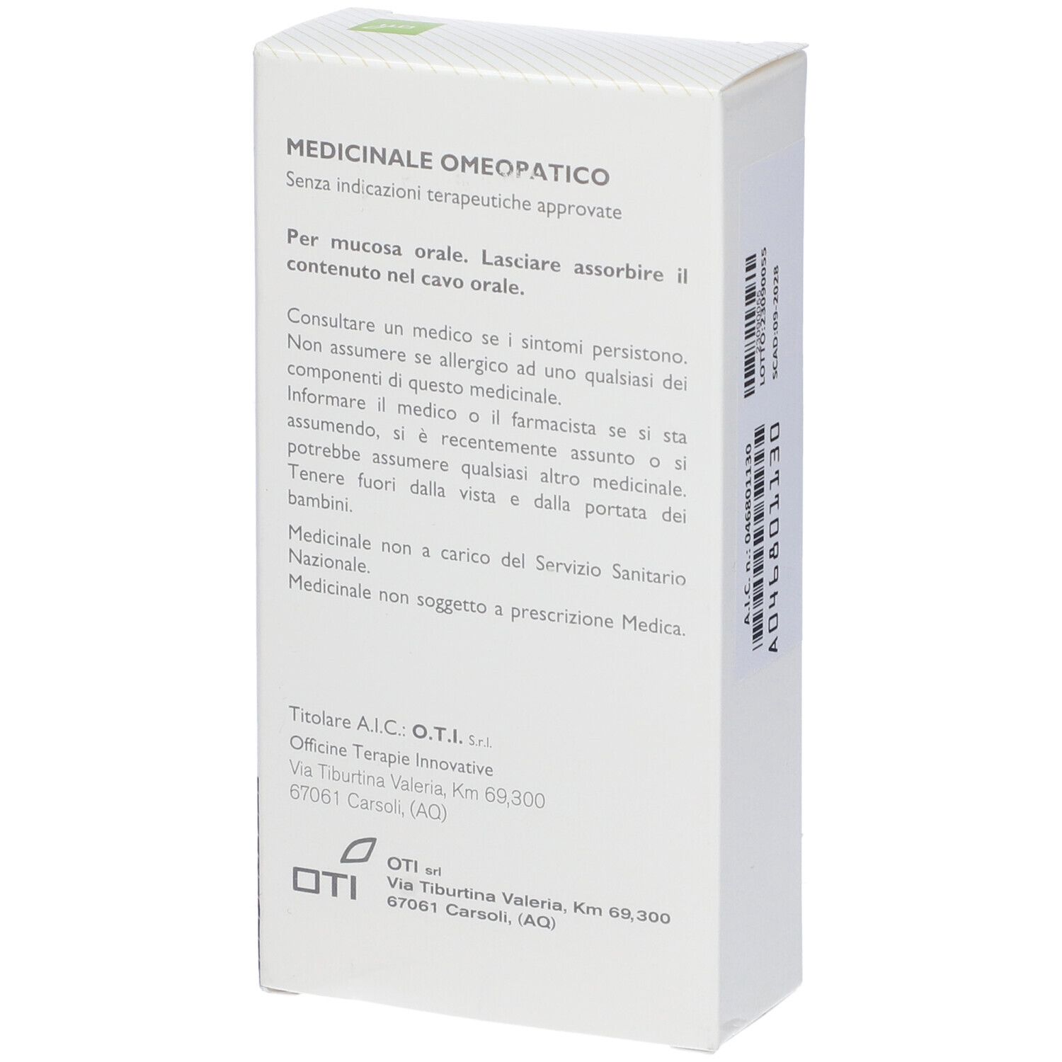 Silicea 10.000K (10Mk) 20 Fiale 2 ml Soluzione Fisiologica per Mucosa Orale