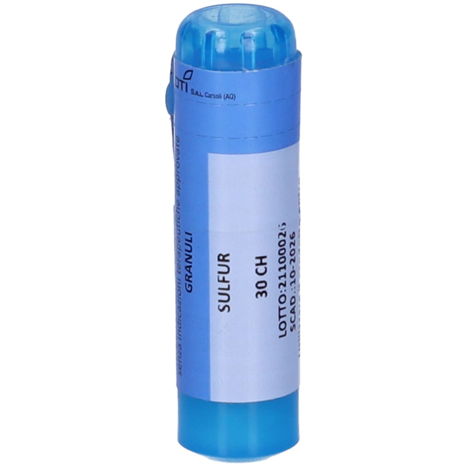 Sulfur 30 Ch Granuli Contenitore Multidose Da 3,5 G (70 Granuli) per Mucosa Orale
