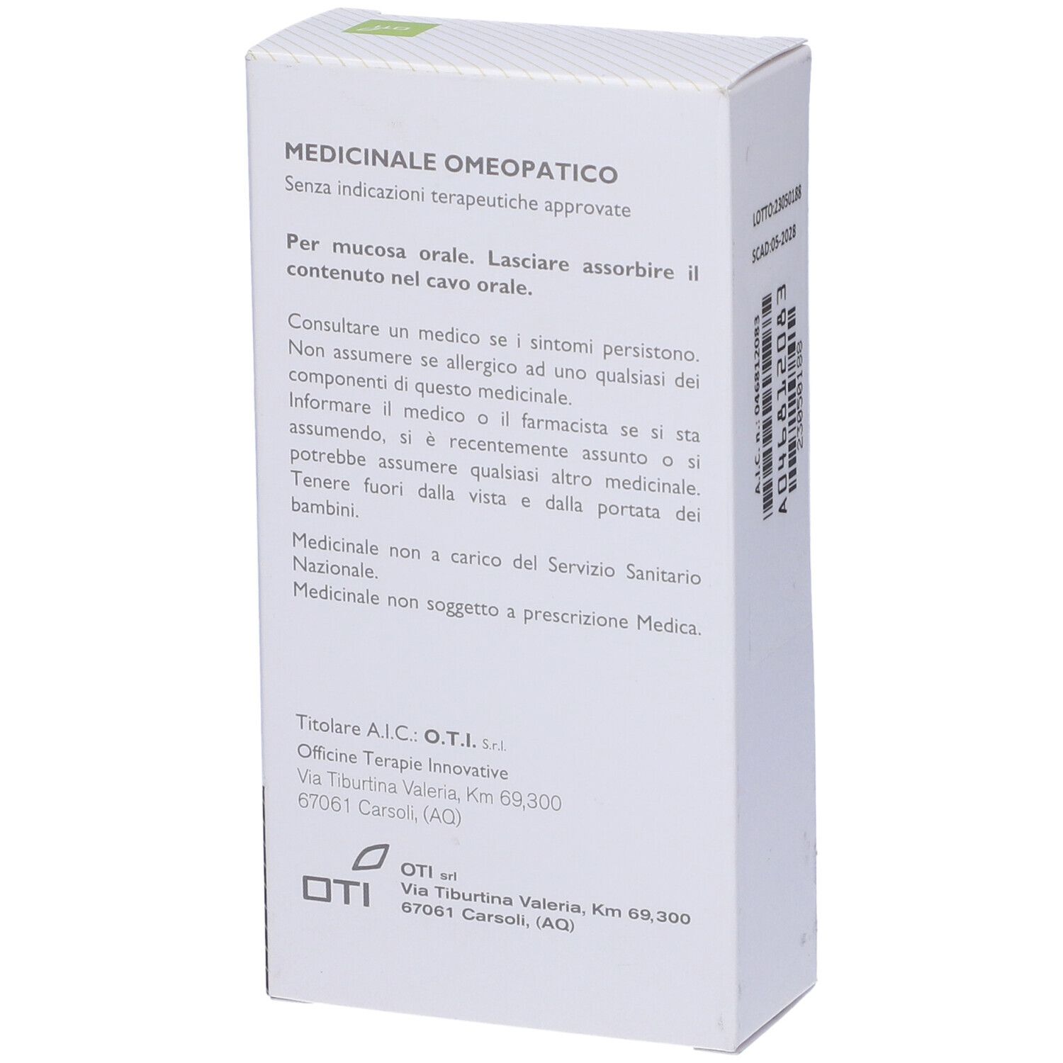 Hamamelis Virginiana 10.000K (10Mk) 20 Fiale 2 ml Soluzione Fisiologica per Mucosa Orale