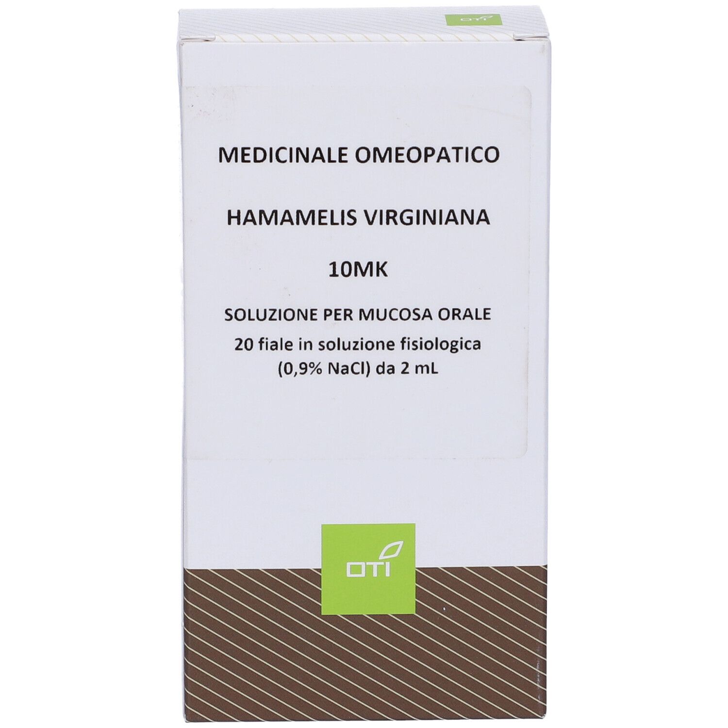 Hamamelis Virginiana 10.000K (10Mk) 20 Fiale 2 ml Soluzione Fisiologica per Mucosa Orale