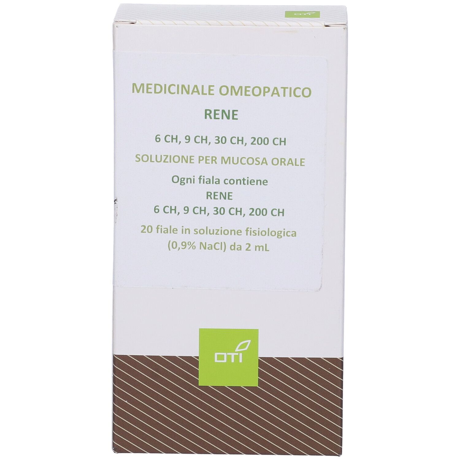 Rene 6Ch,9Ch,30Ch,200Ch (Scalare Progressivo) 20 Fiale 2 ml Soluzione Fisiologica per Mucosa Orale