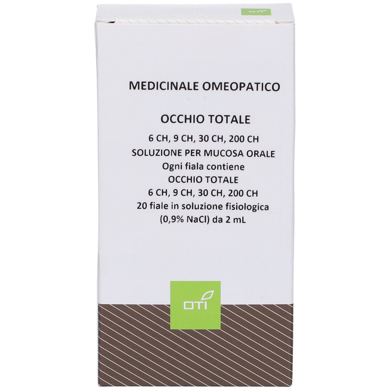 Occhio Totale 6Ch,9Ch,30Ch,200Ch (Scalare Progressivo) 20 Fiale 2 Ml Soluzione Fisiologica Per Mucosa Orale