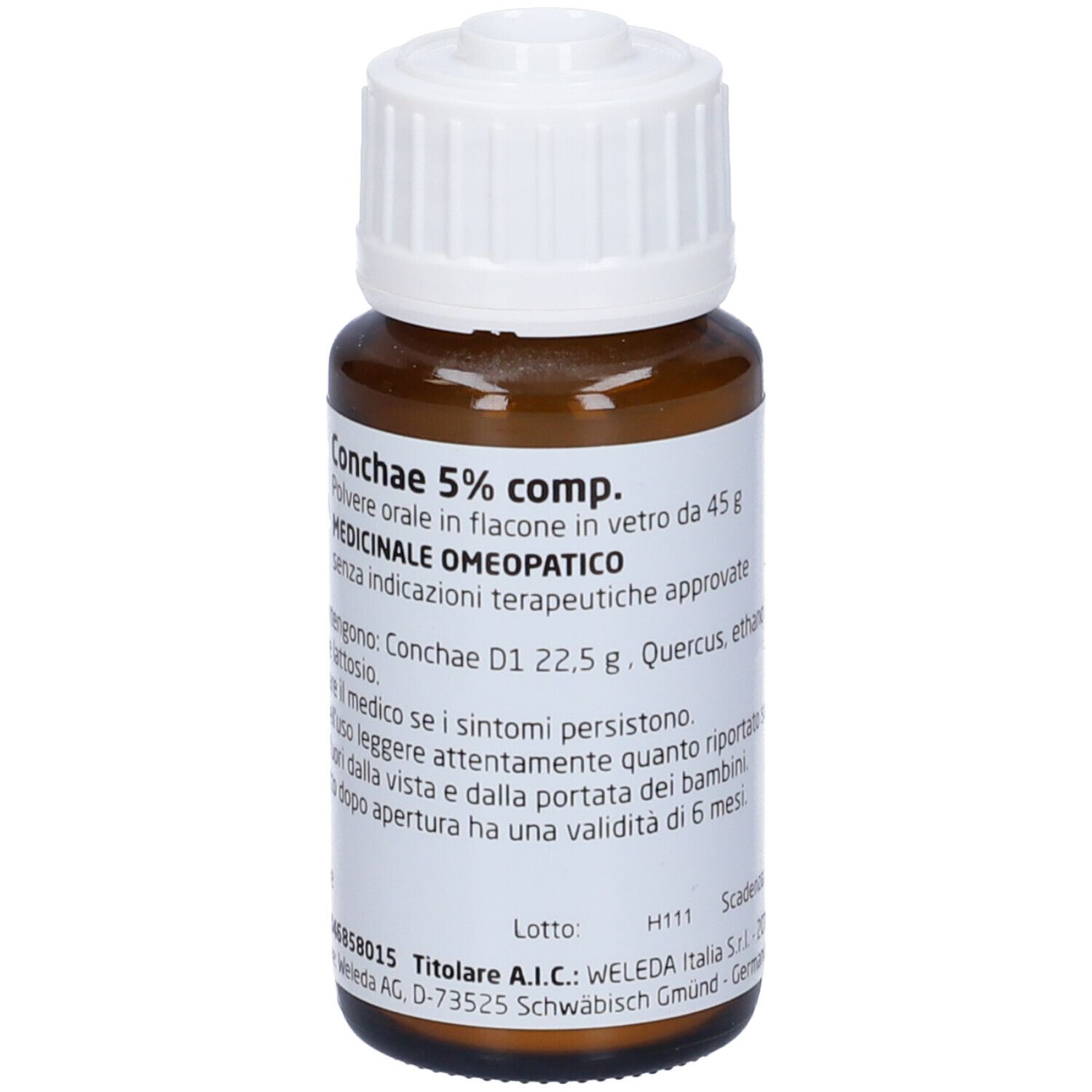Conchae 5% Comp Polvere Orale Flacone 45 G