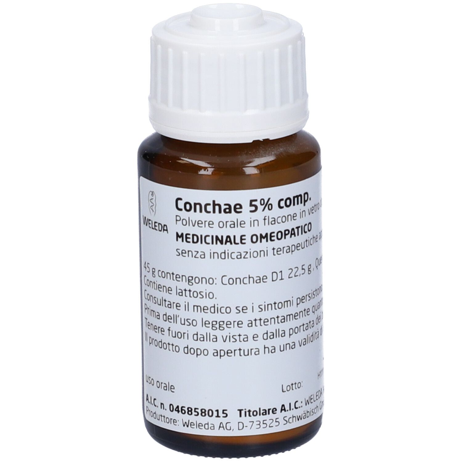 Conchae 5% Comp Polvere Orale Flacone 45 G
