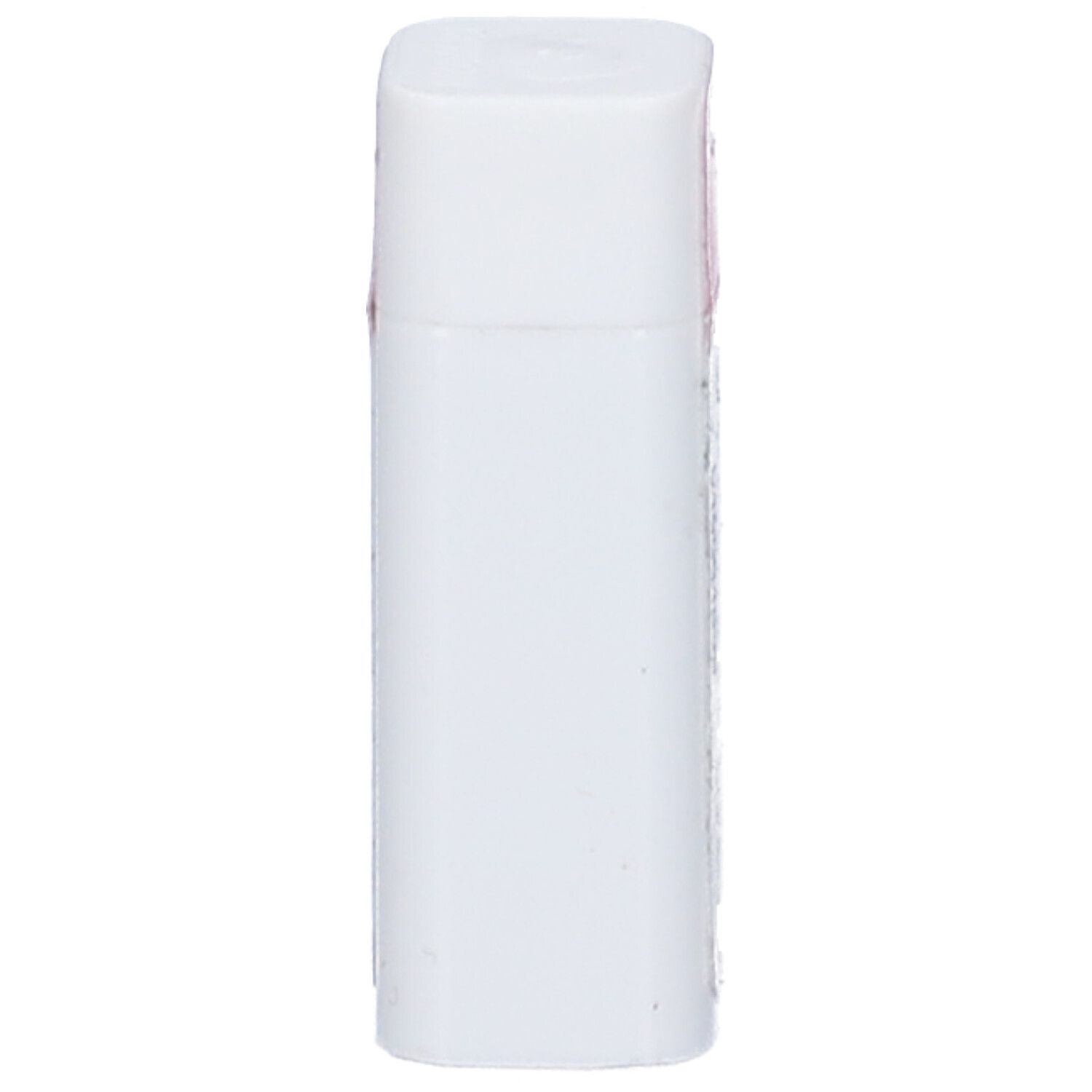 Flacone bianco rettangolare con bordi arrotondati. Nessun testo o logo visibile.