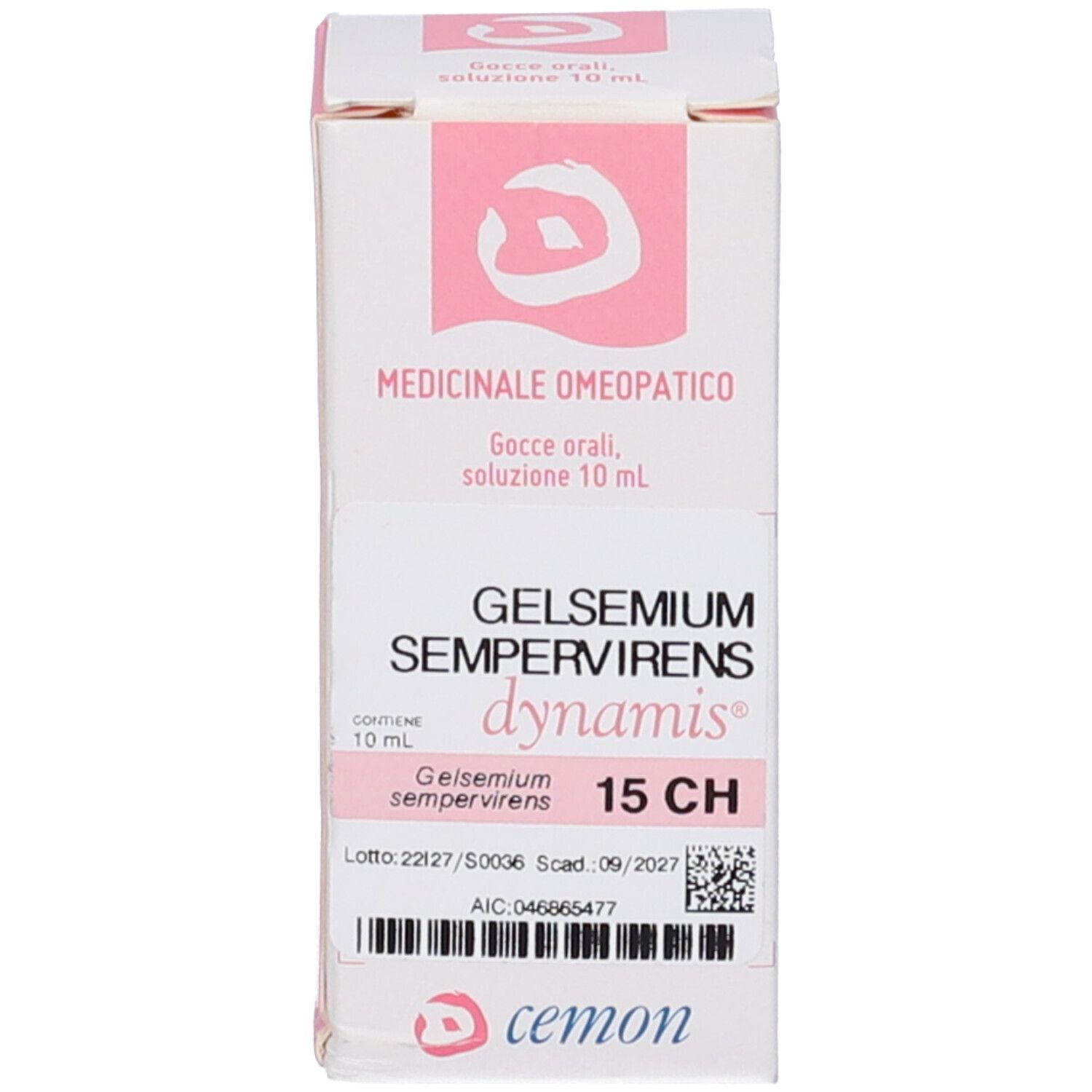 CEMON Gelsemium Sempervirens Dynamis Orale Gtt 15 Ch 10 Ml