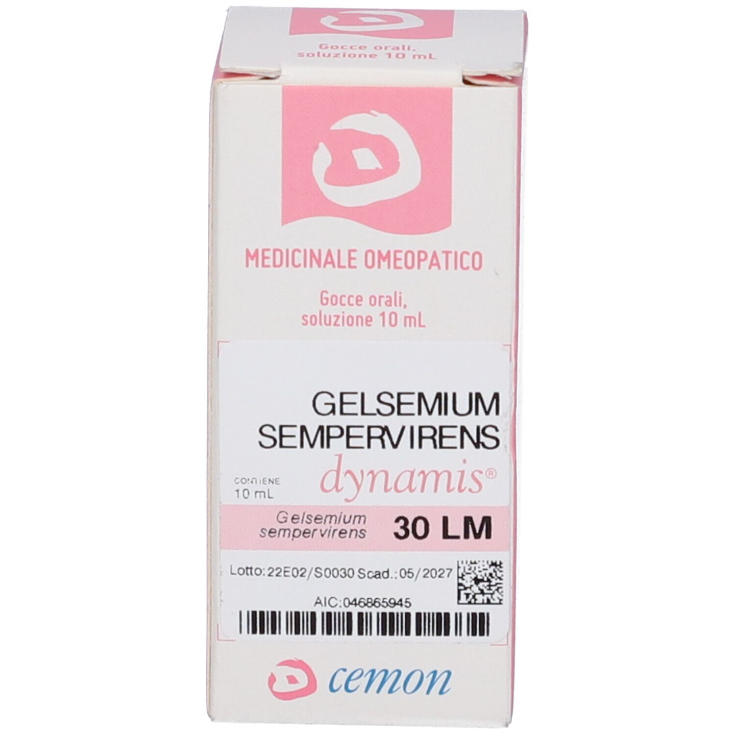 CEMON Gelsemium Sempervirens Dynamis Orale Gtt 30 Lm 10 Ml