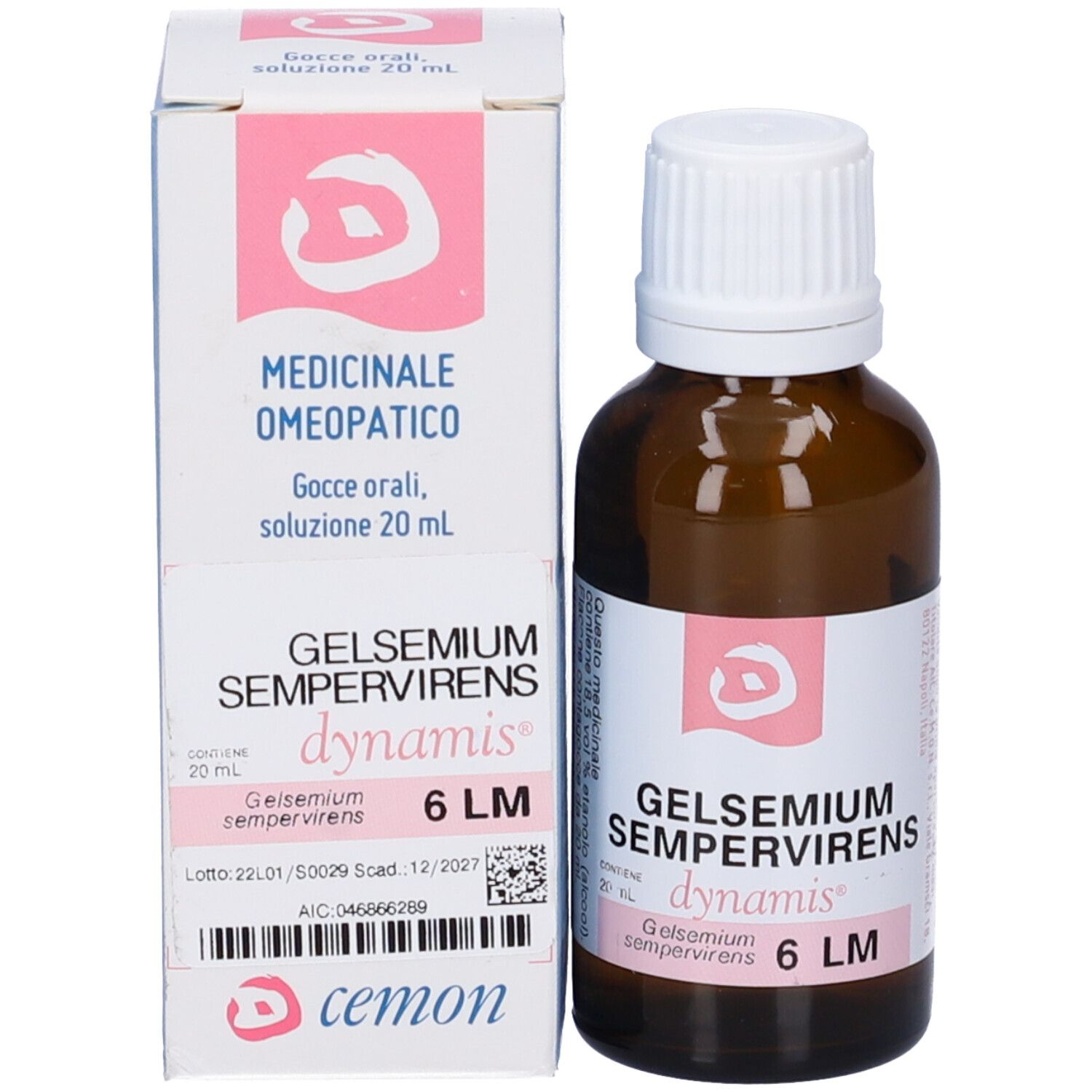 CEMON Gelsemium Sempervirens Dynamis Orale Gtt 6 Lm 20 Ml