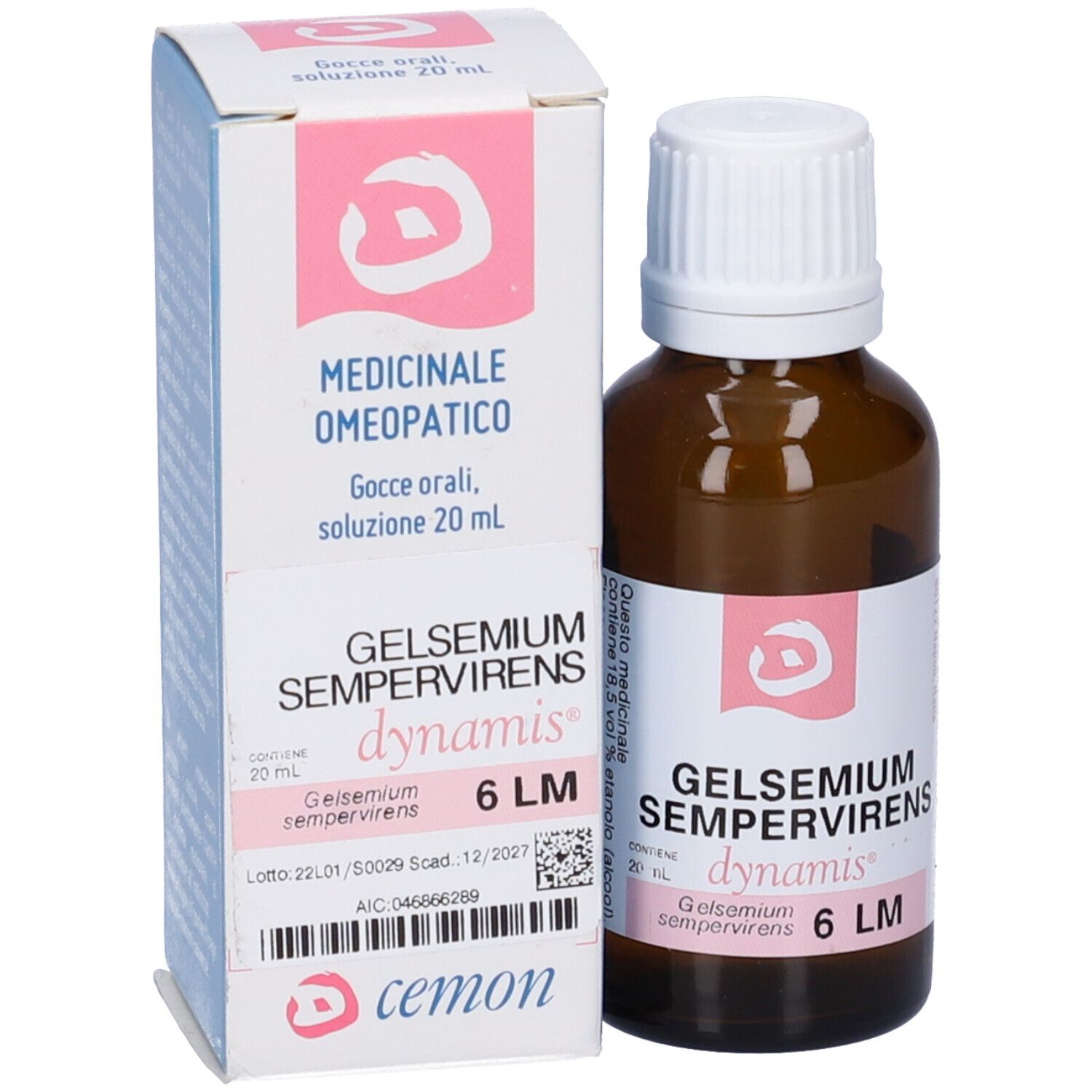 CEMON Gelsemium Sempervirens Dynamis Orale Gtt 6 Lm 20 Ml