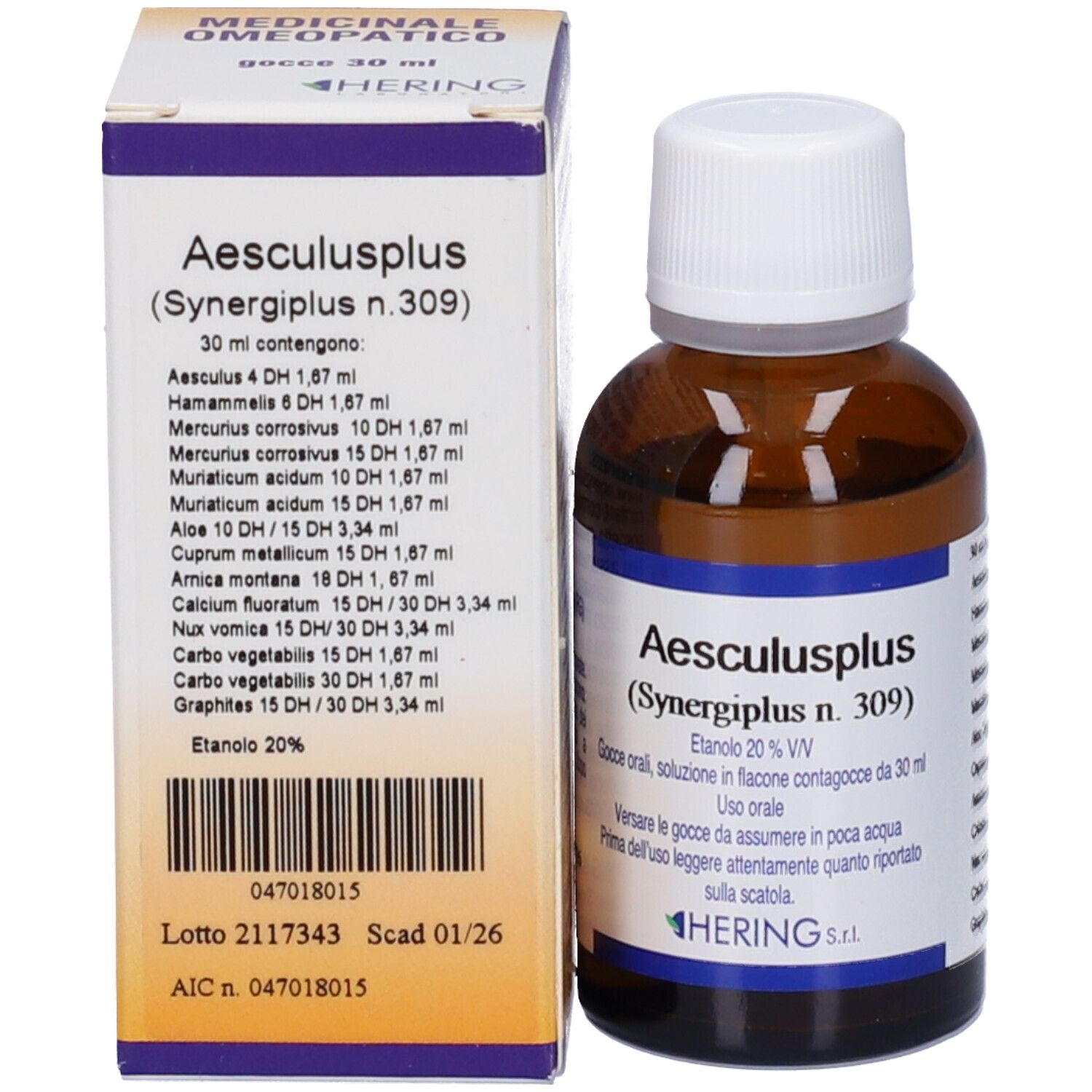 HERING Aesculusplus Synergiplus N309 Gocce