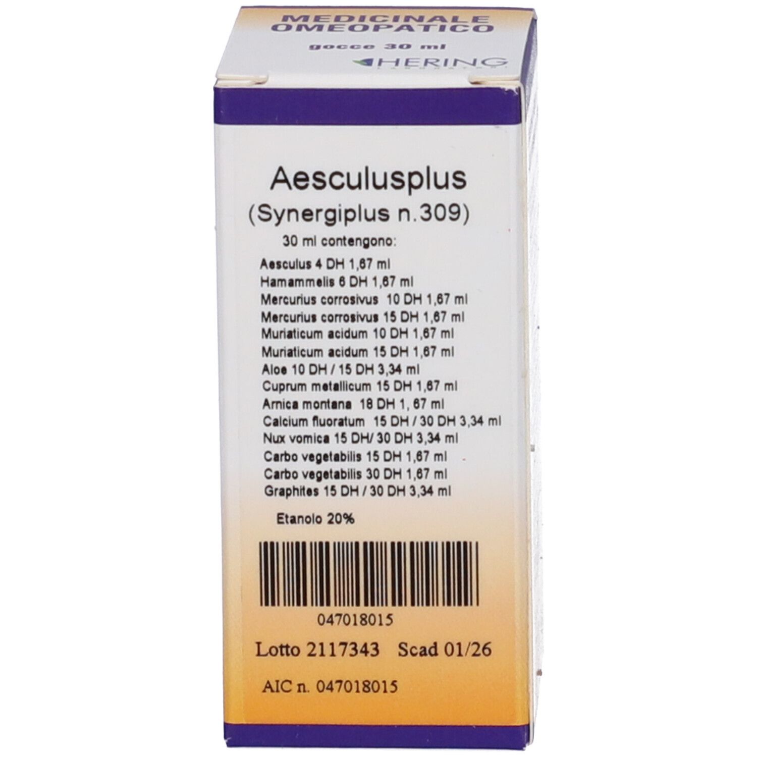 HERING Aesculusplus Synergiplus N309 Gocce