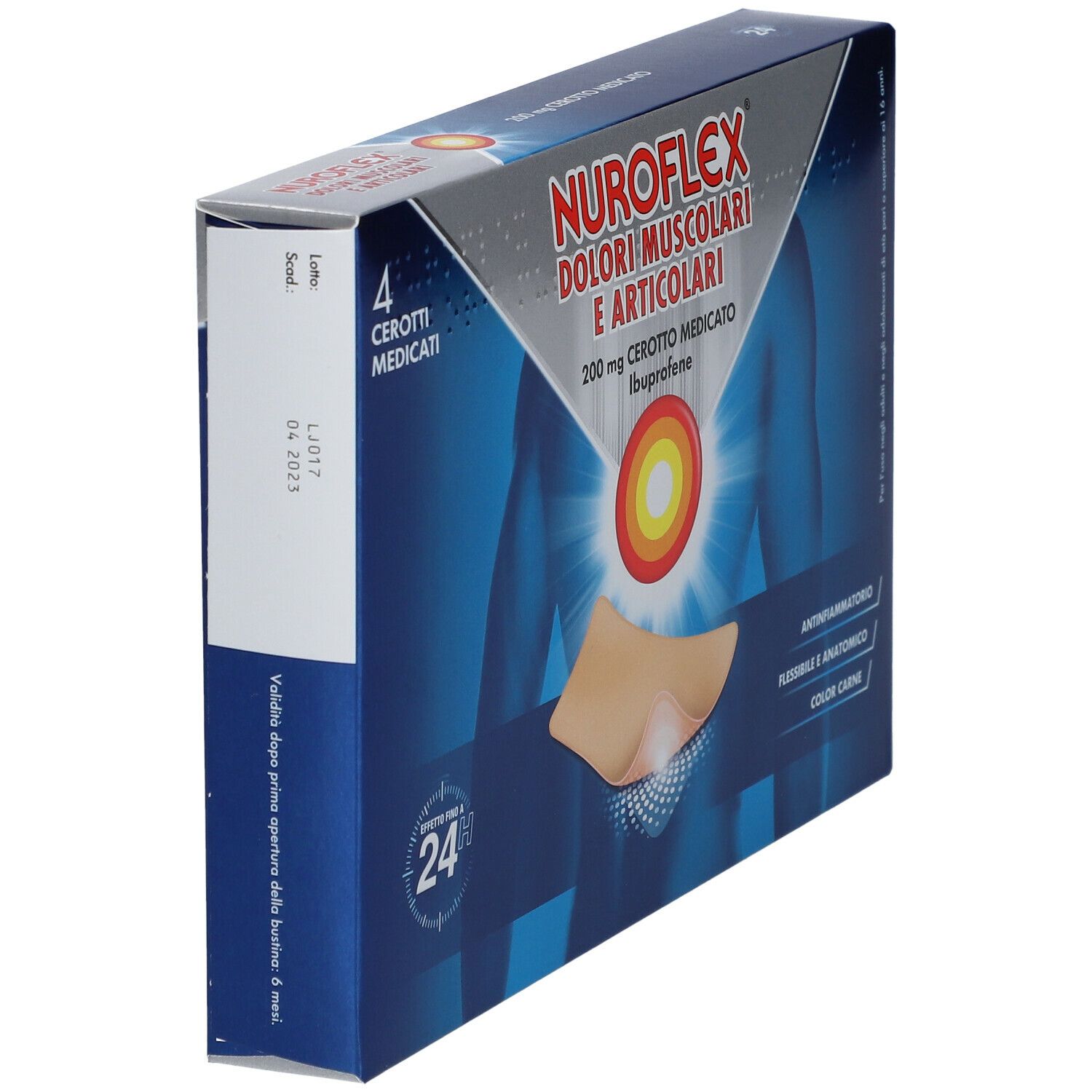 NUROFLEX Dolori Muscolari e Articolari, 200 mg Cerotto Medicato