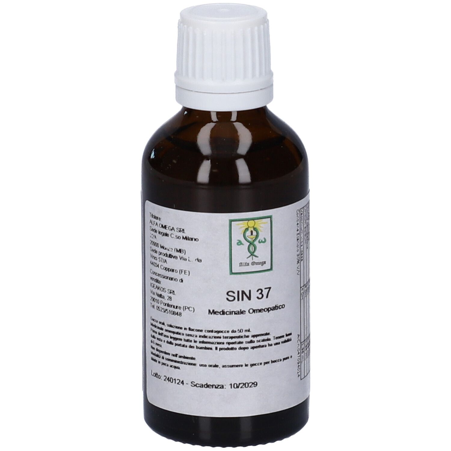 Sin 37*Orale Gtt 50 Ml