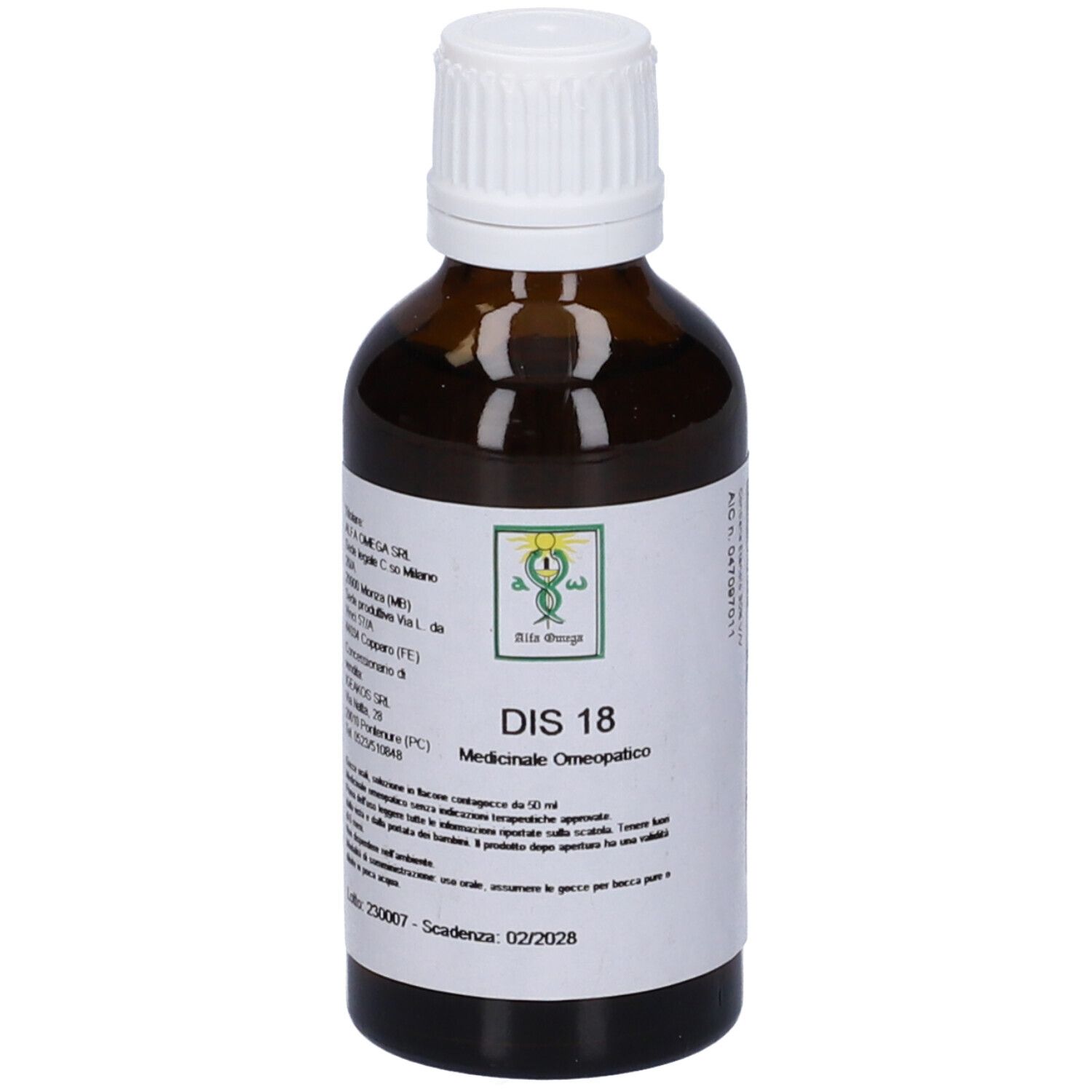 Dis 18*Orale Gtt 50 Ml