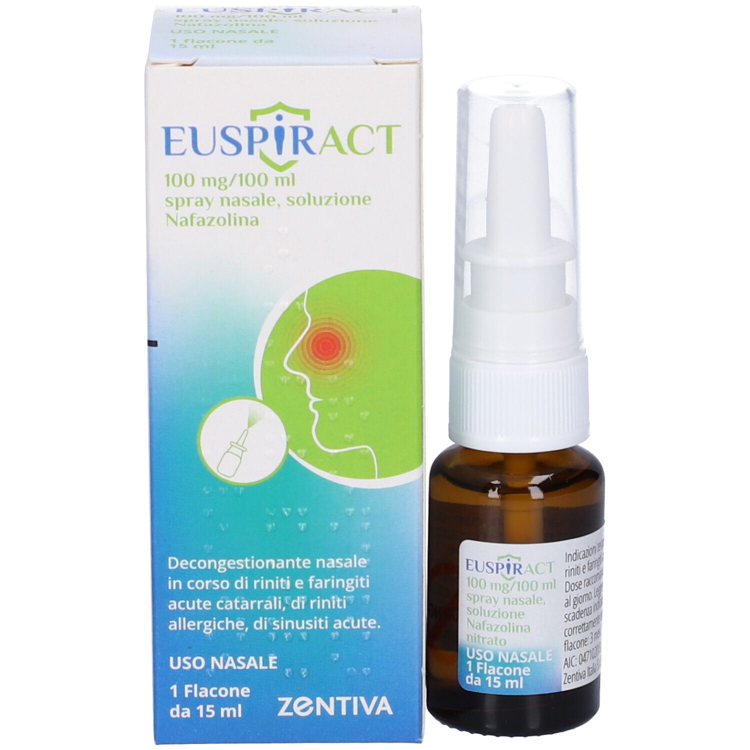 Euspiract 100 Mg/100 Ml Spray Nasale Soluzione