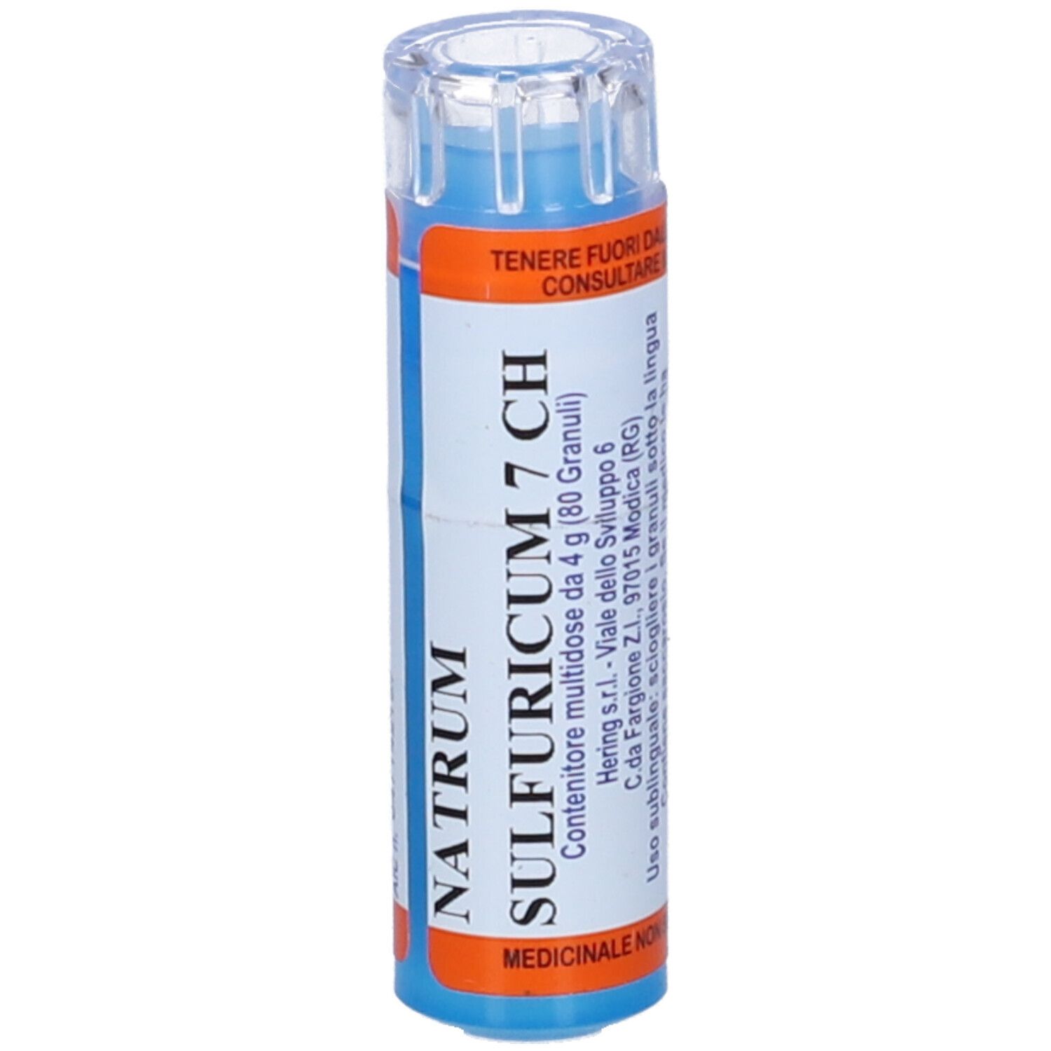 HERING Natrum Sulfuricum 80 Granuli 7 Ch Contenitore Multidose