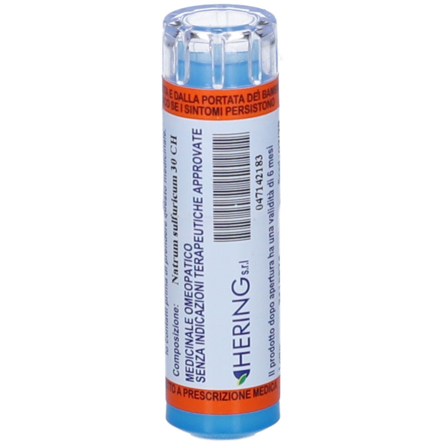 HERING Natrum Sulfuricum 80 Granuli 30 Ch Contenitore Multidose
