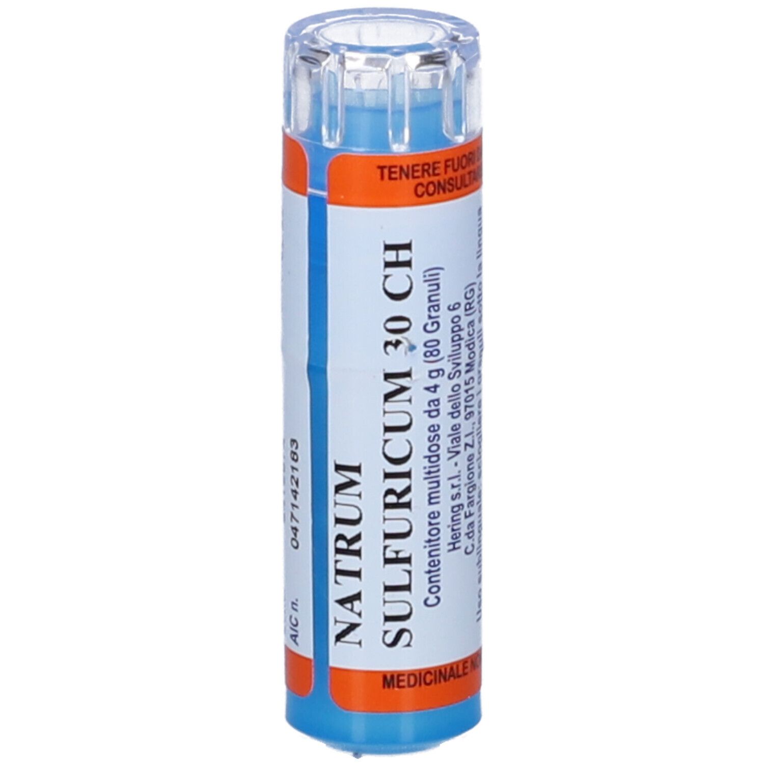 HERING Natrum Sulfuricum 80 Granuli 30 Ch Contenitore Multidose