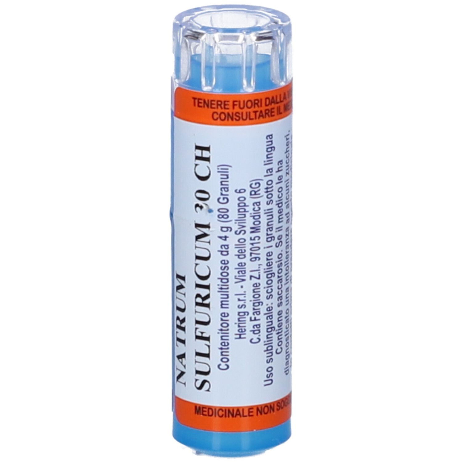 HERING Natrum Sulfuricum 80 Granuli 30 Ch Contenitore Multidose
