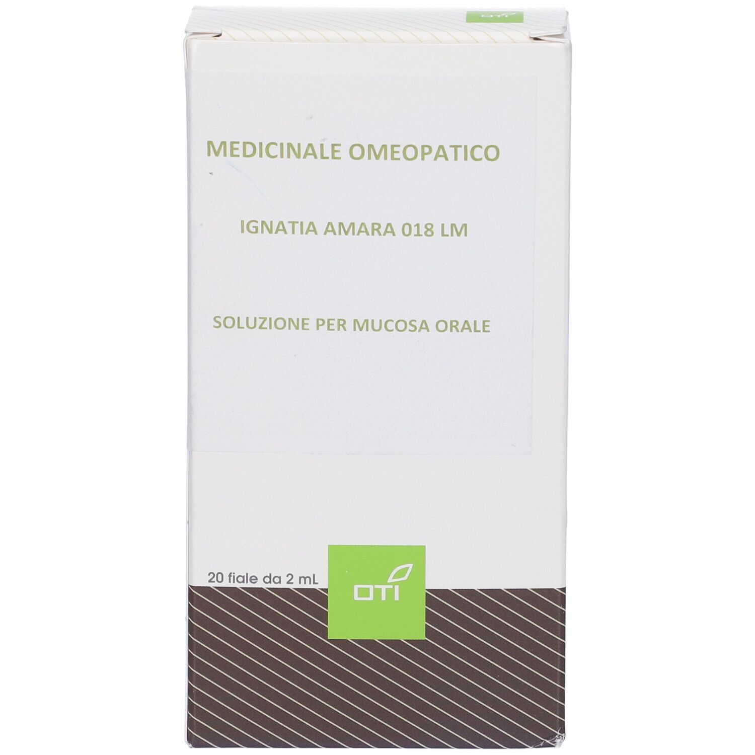OTI Ignatia Amara 018 Lm Potenziata Liquida 20 Fiale 2 Ml Soluzione Idroalcolica Per Mucosa Orale
