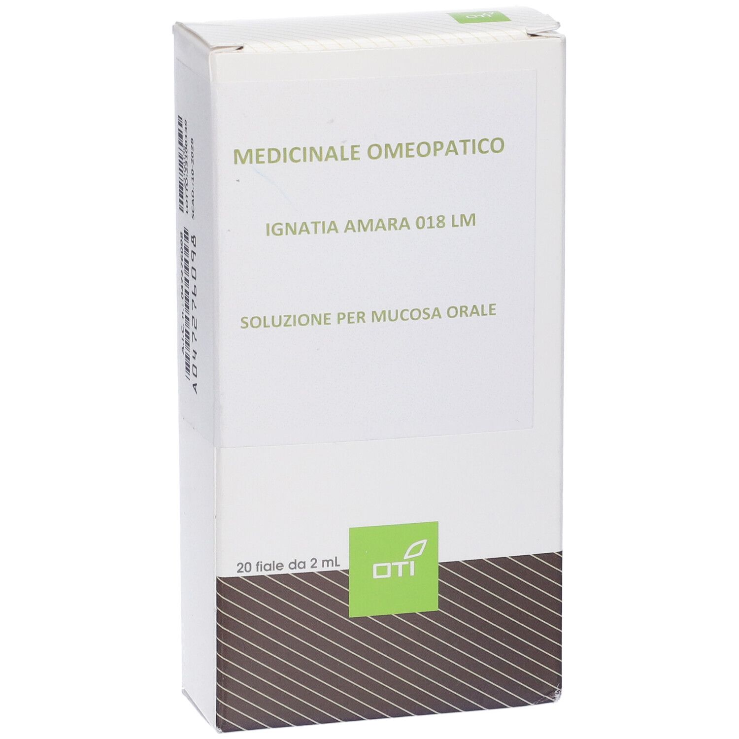 OTI Ignatia Amara 018 Lm Potenziata Liquida 20 Fiale 2 Ml Soluzione Idroalcolica Per Mucosa Orale