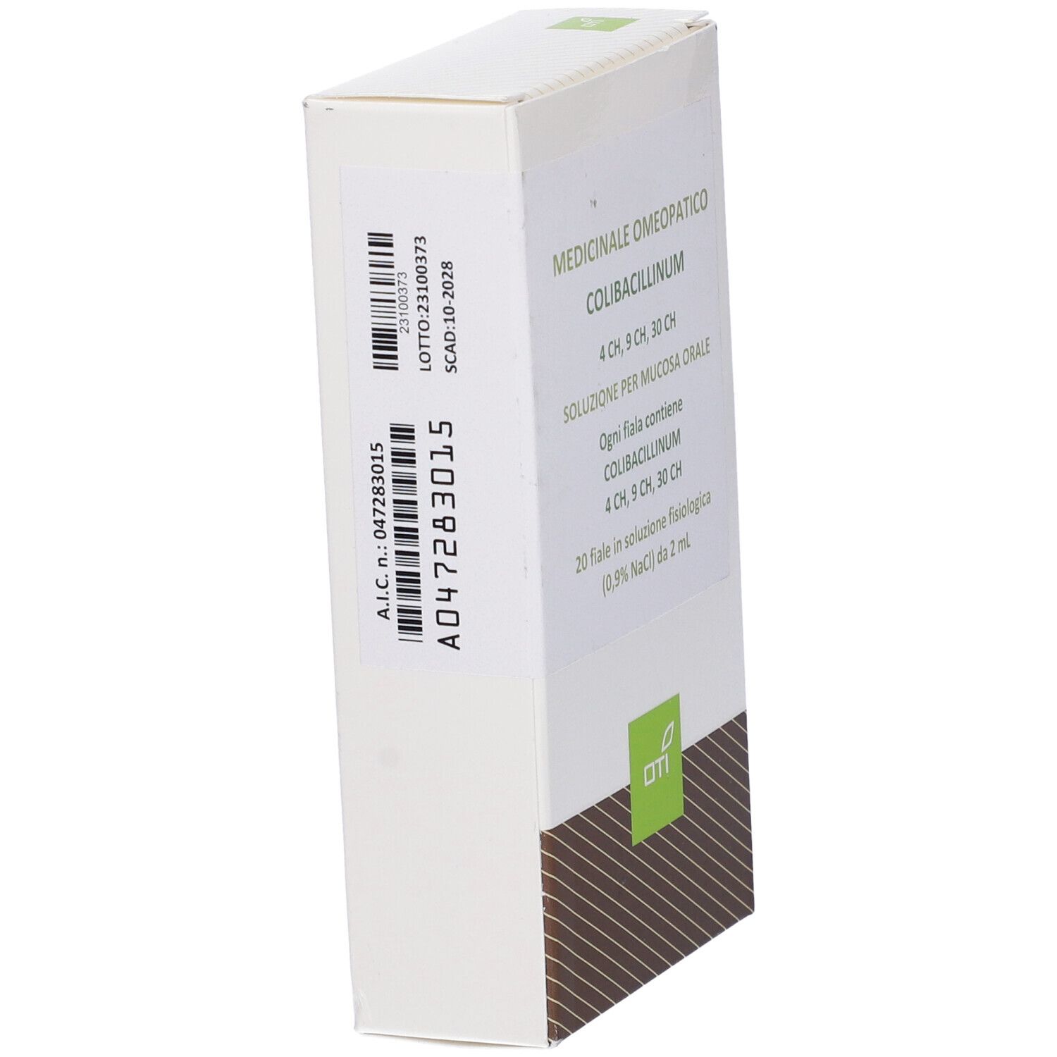 Colibacillinum 4Ch,9Ch,30Ch (Scalare Progressivo) 20 Fiale 2 ml Soluzione Fisiologica per Mucosa Orale