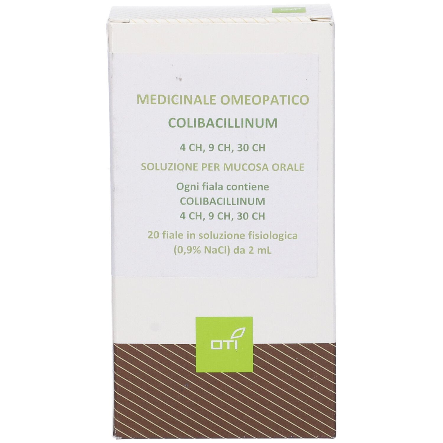 Colibacillinum 4Ch,9Ch,30Ch (Scalare Progressivo) 20 Fiale 2 ml Soluzione Fisiologica per Mucosa Orale