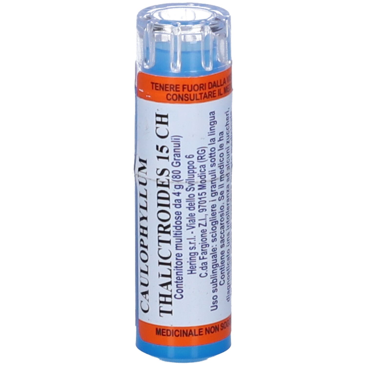 HERING Caulophyllum Thalictroides 80 Granuli 15 Ch Contenitore Multidose