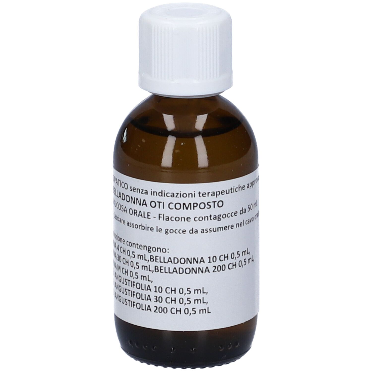 Belladonna Oti Composto*Gocce Flacone Da 50 Ml Soluzione Idroalcolica Per Mucosa Orale