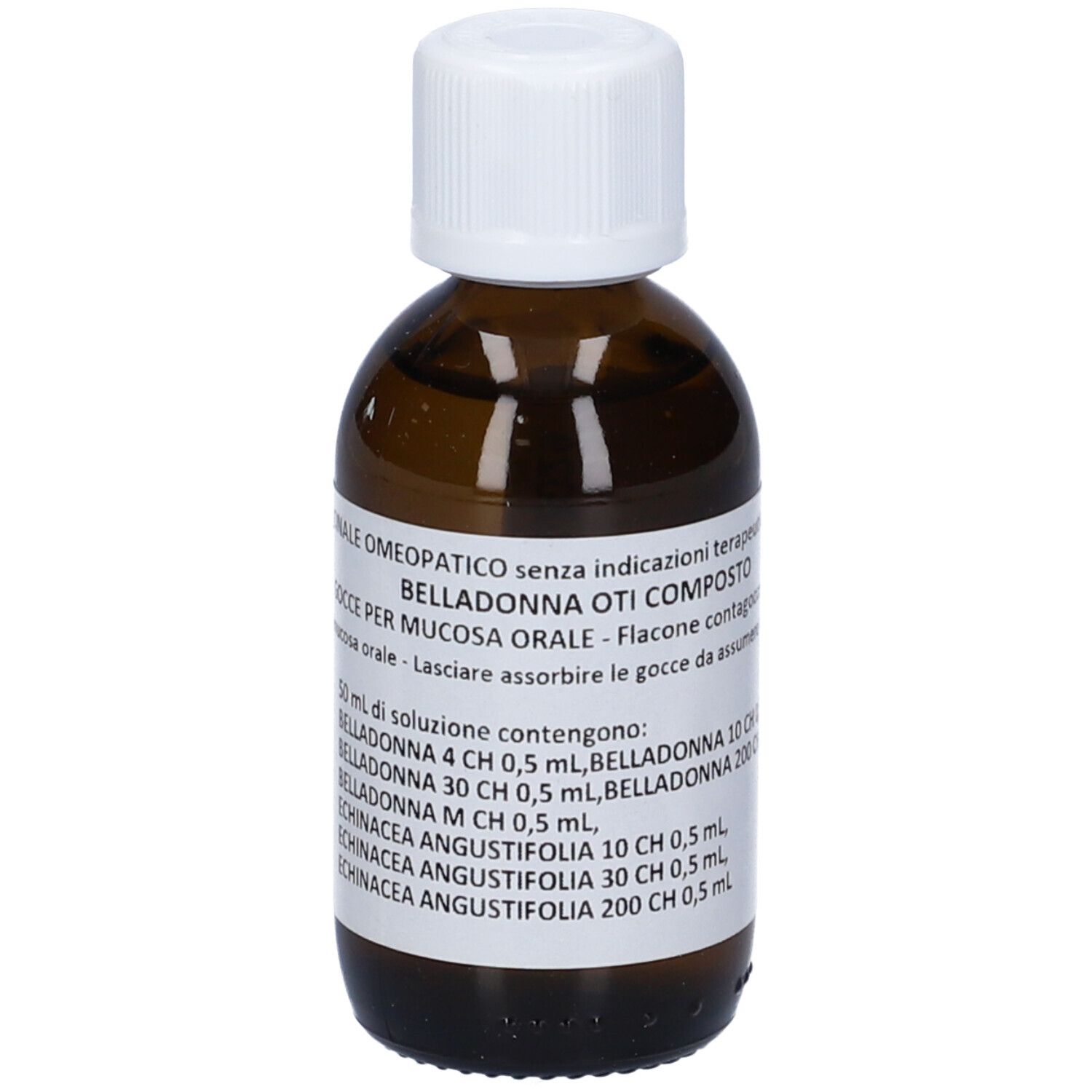 Belladonna Oti Composto*Gocce Flacone Da 50 Ml Soluzione Idroalcolica Per Mucosa Orale
