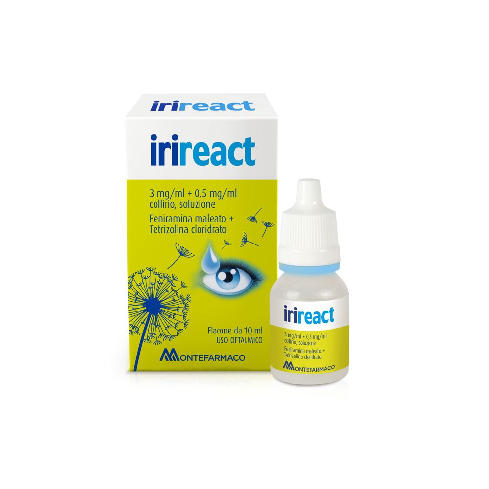 IRIREACT 3 mg/ml + 0,5 mg/ml collirio, soluzione