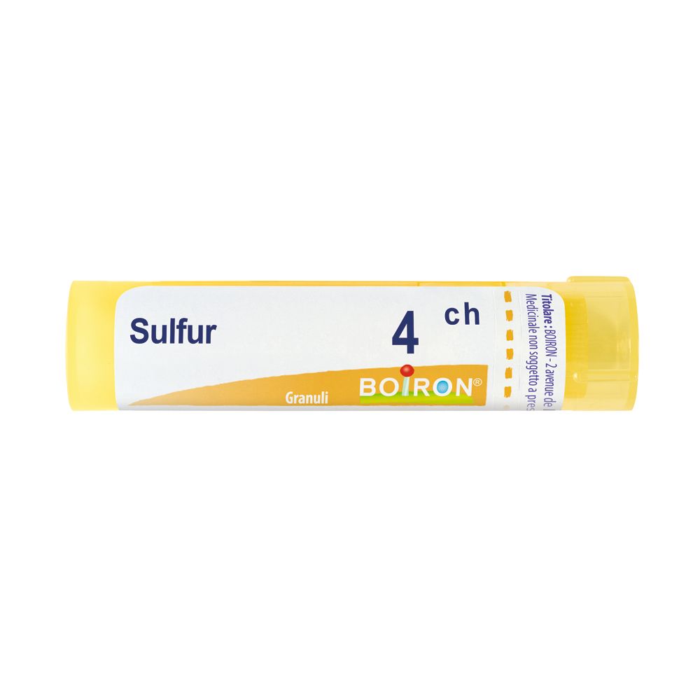 Sulfur (Boiron) 80 Granuli 4 Ch Contenitore Multidose