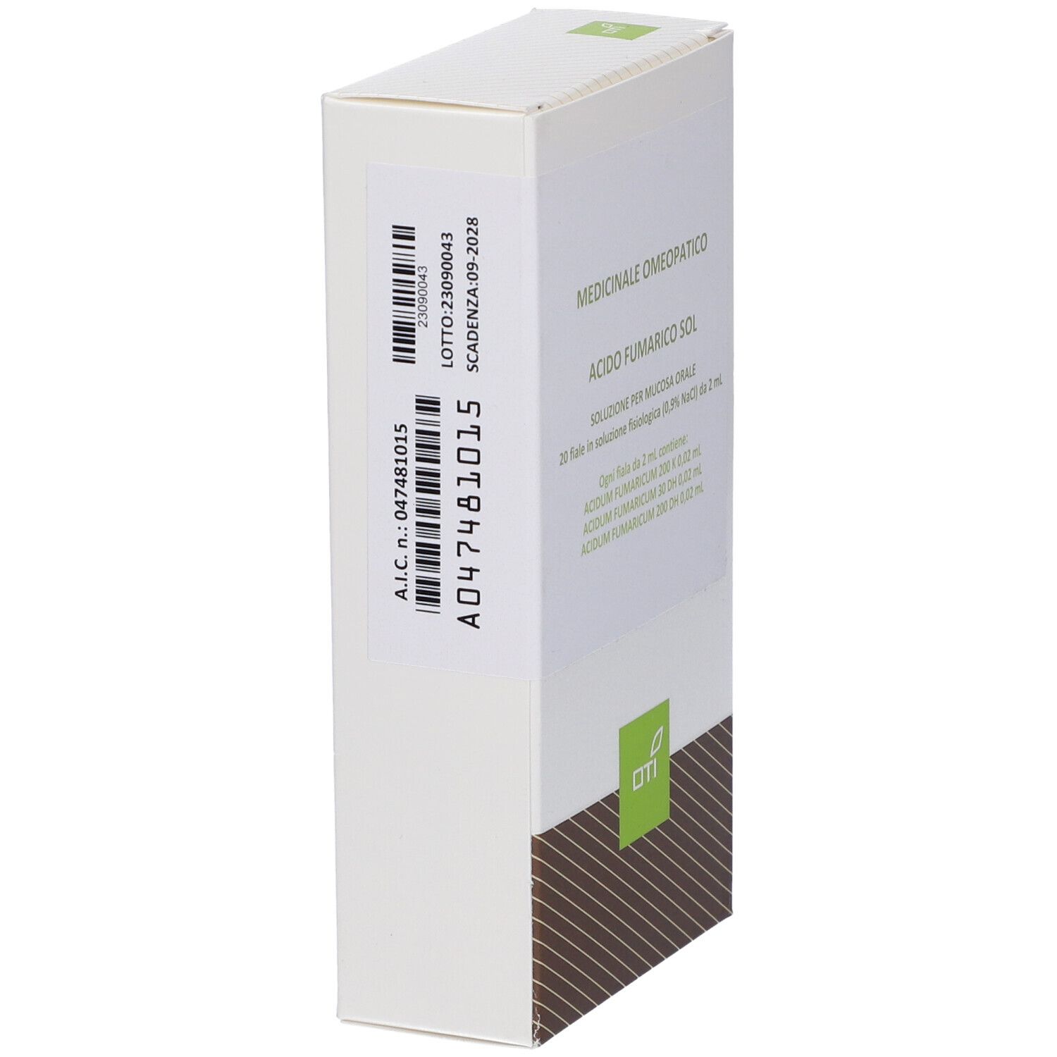 Acido Fumarico Sol Orale 20 Fiale 2 Ml