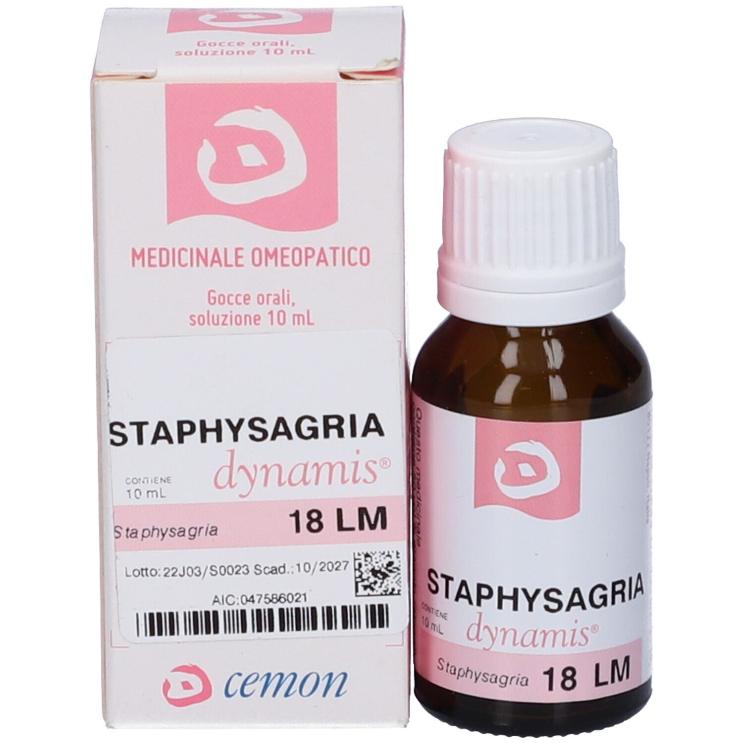 CEMON Staphysagria Dynamis Orale Gtt 18 Lm 10 Ml