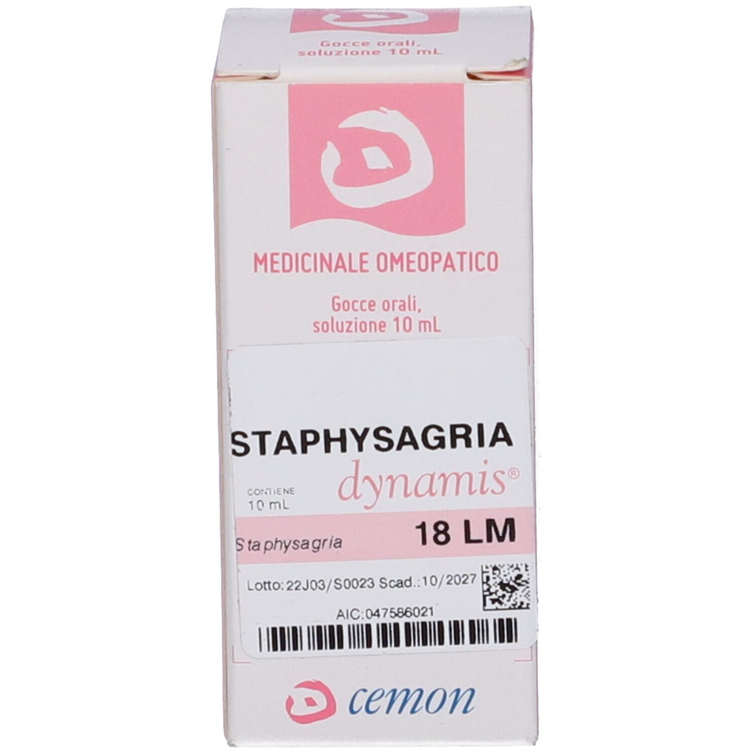 CEMON Staphysagria Dynamis Orale Gtt 18 Lm 10 Ml