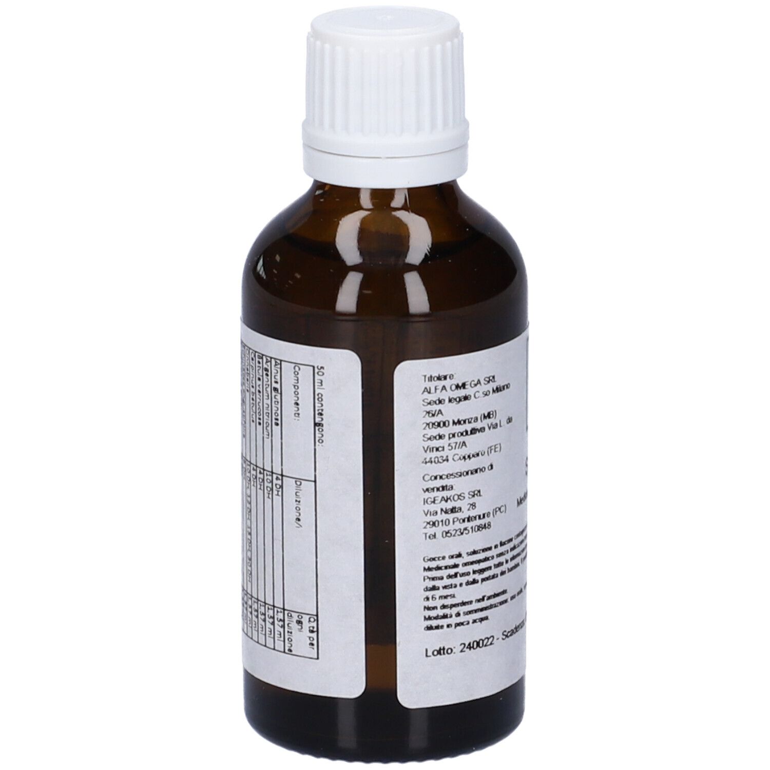 Alfa Omega Sin 51 Orale Gtt 50 Ml