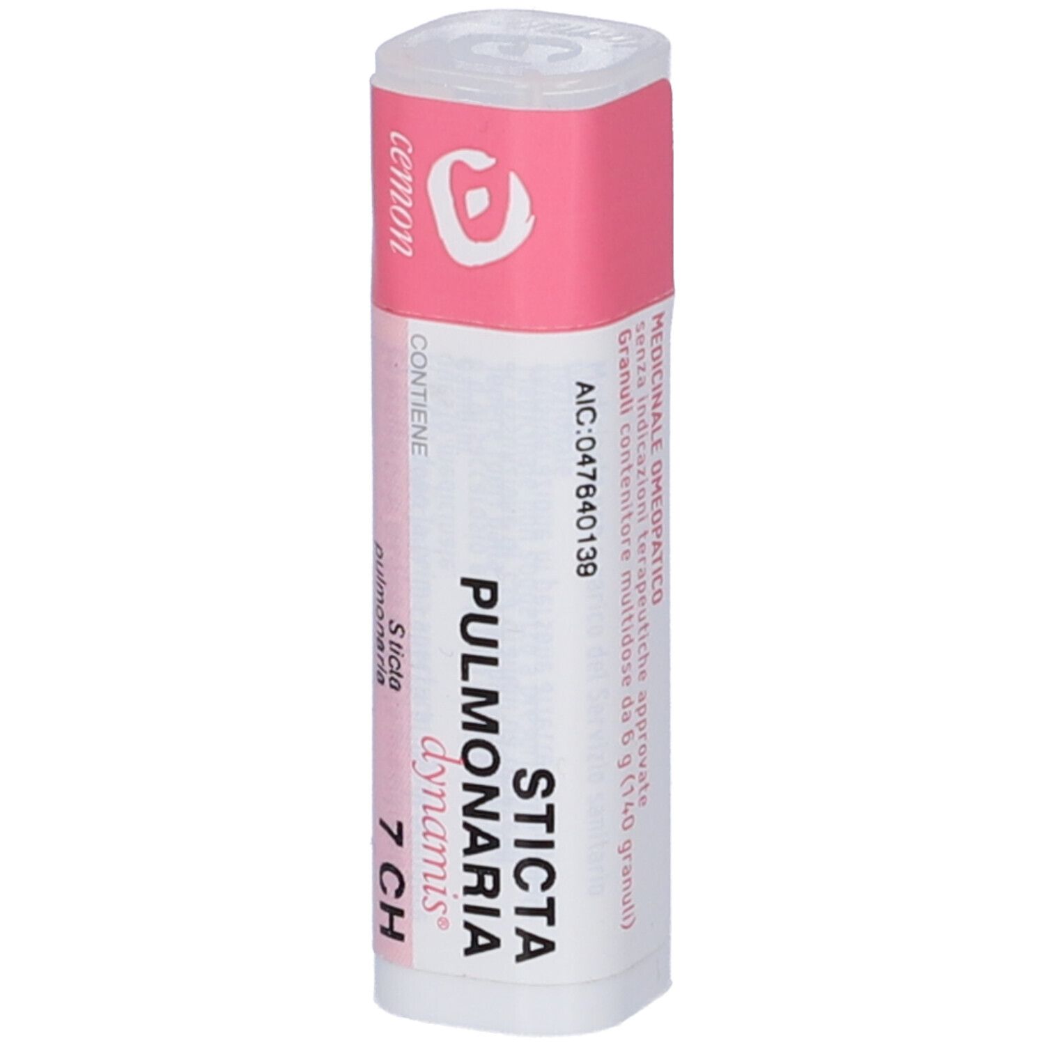 CEMON Sticta Pulmonaria Dynamis 140 Granuli 7 Ch Contenitore Multidose