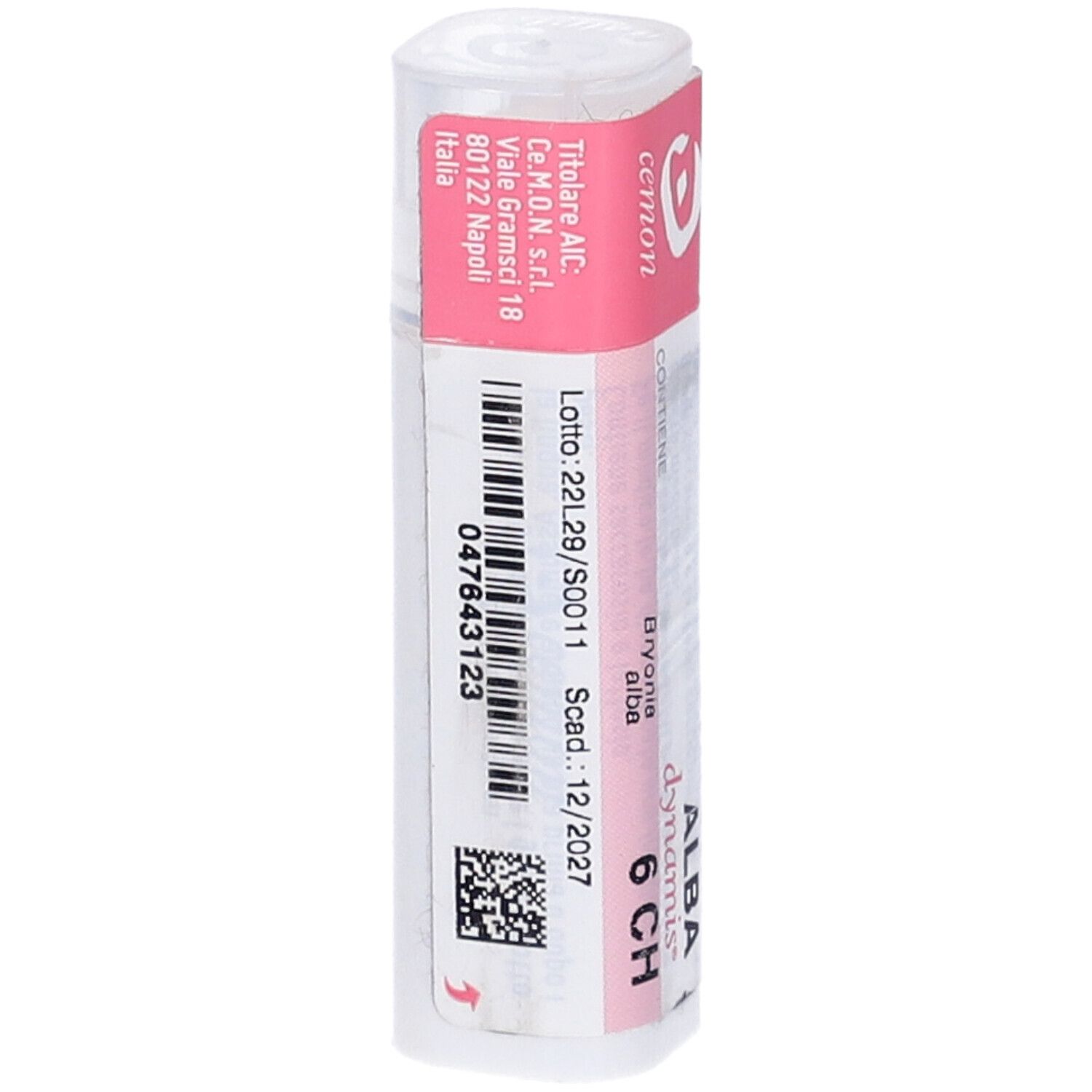 Bryonia Alba Dynamis*140 Granuli 6 Ch Contenitore Multidose