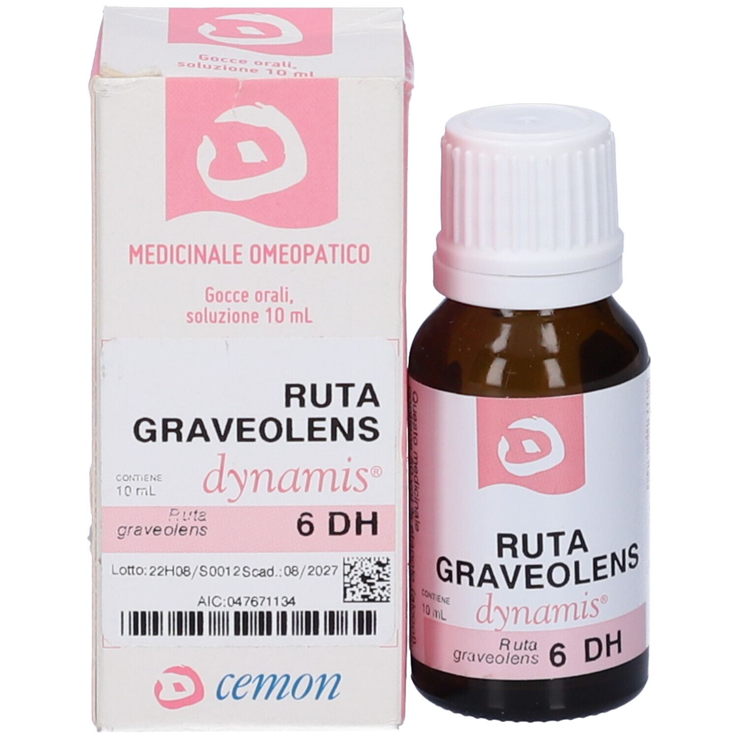 CEMON Ruta Graveolens Dynamis Orale Gtt 6 Dh 10 Ml