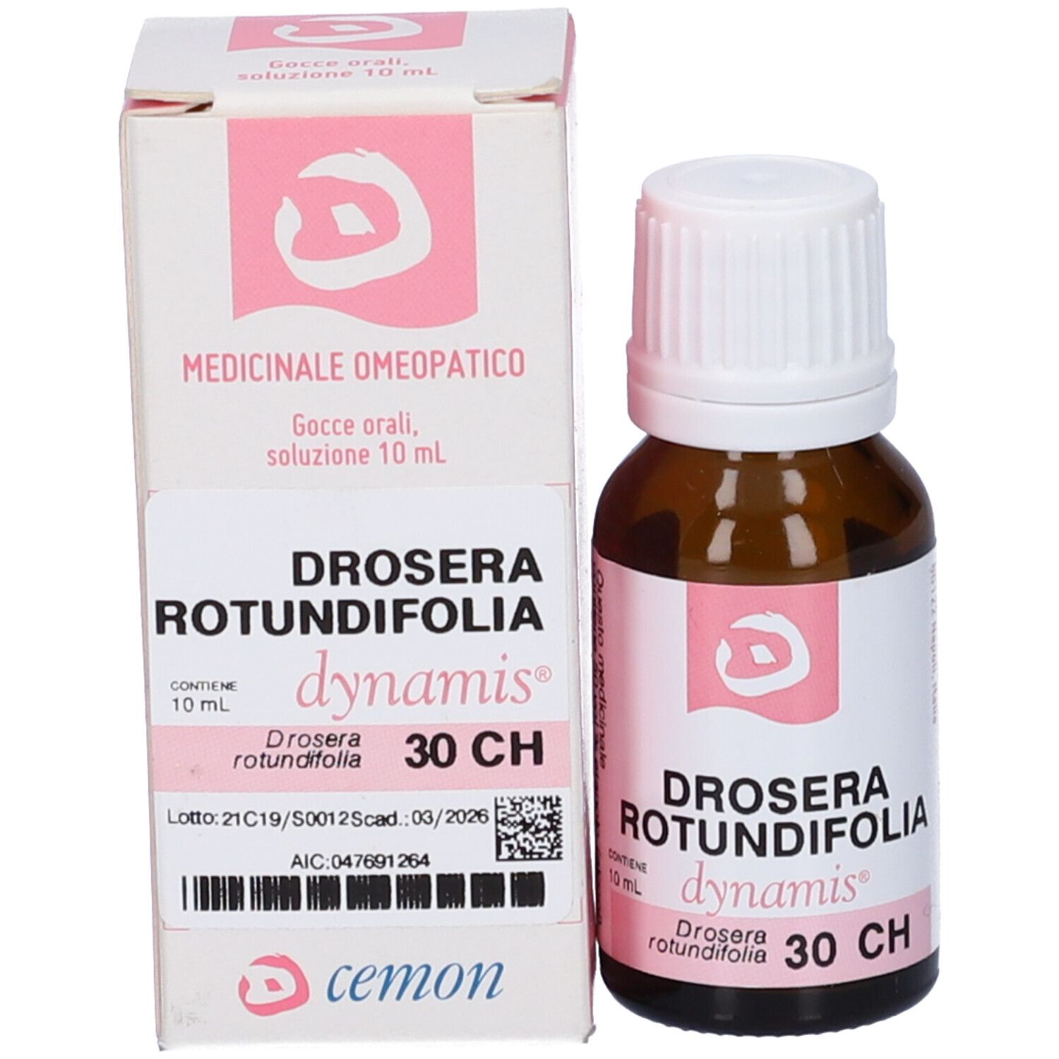 CEMON Drosera Rotundifolia Dynamis Orale Gtt 30 Ch 10 Ml