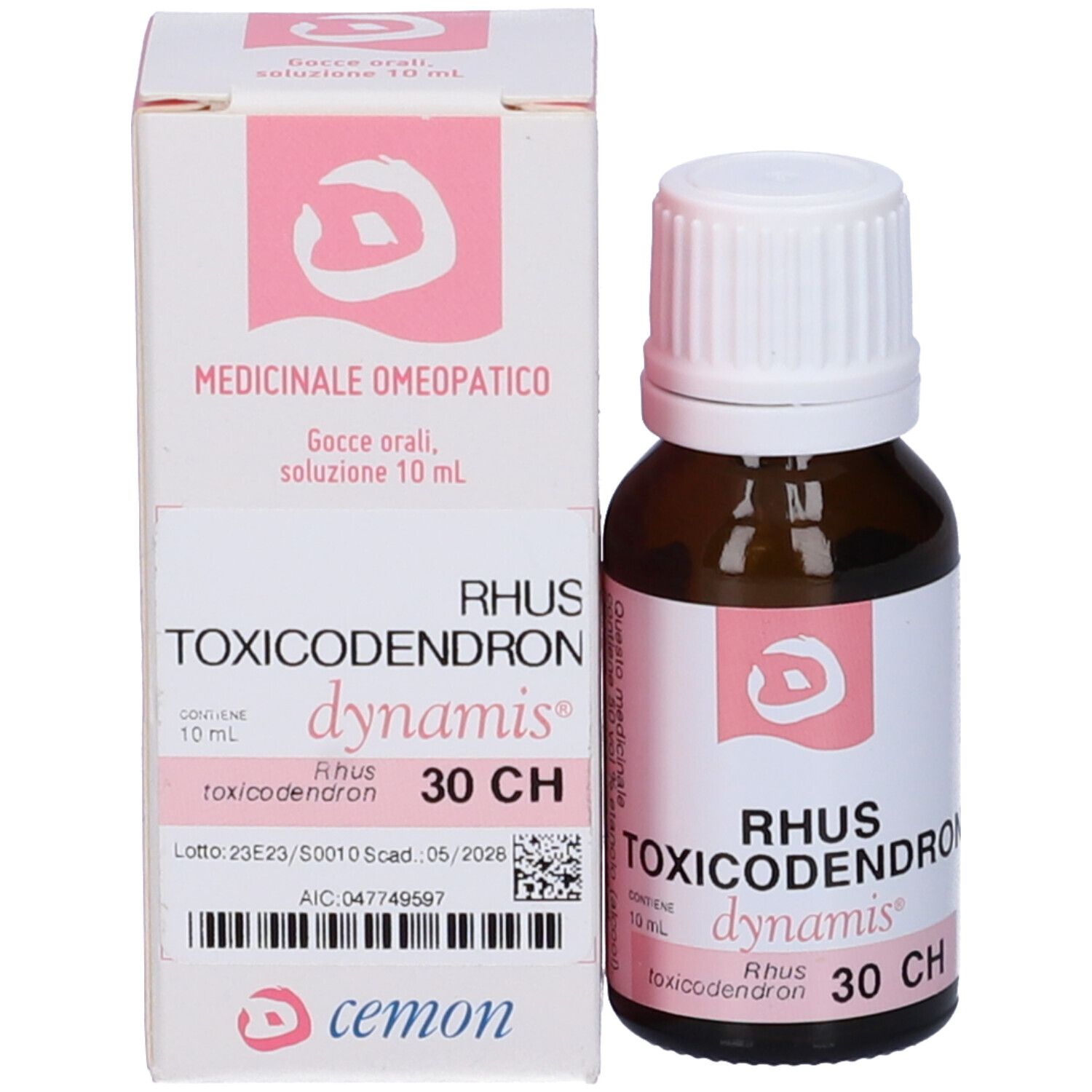 Cemon Rhus Toxicodendron Dynamis Orale Gtt 30 Ch 10 Ml