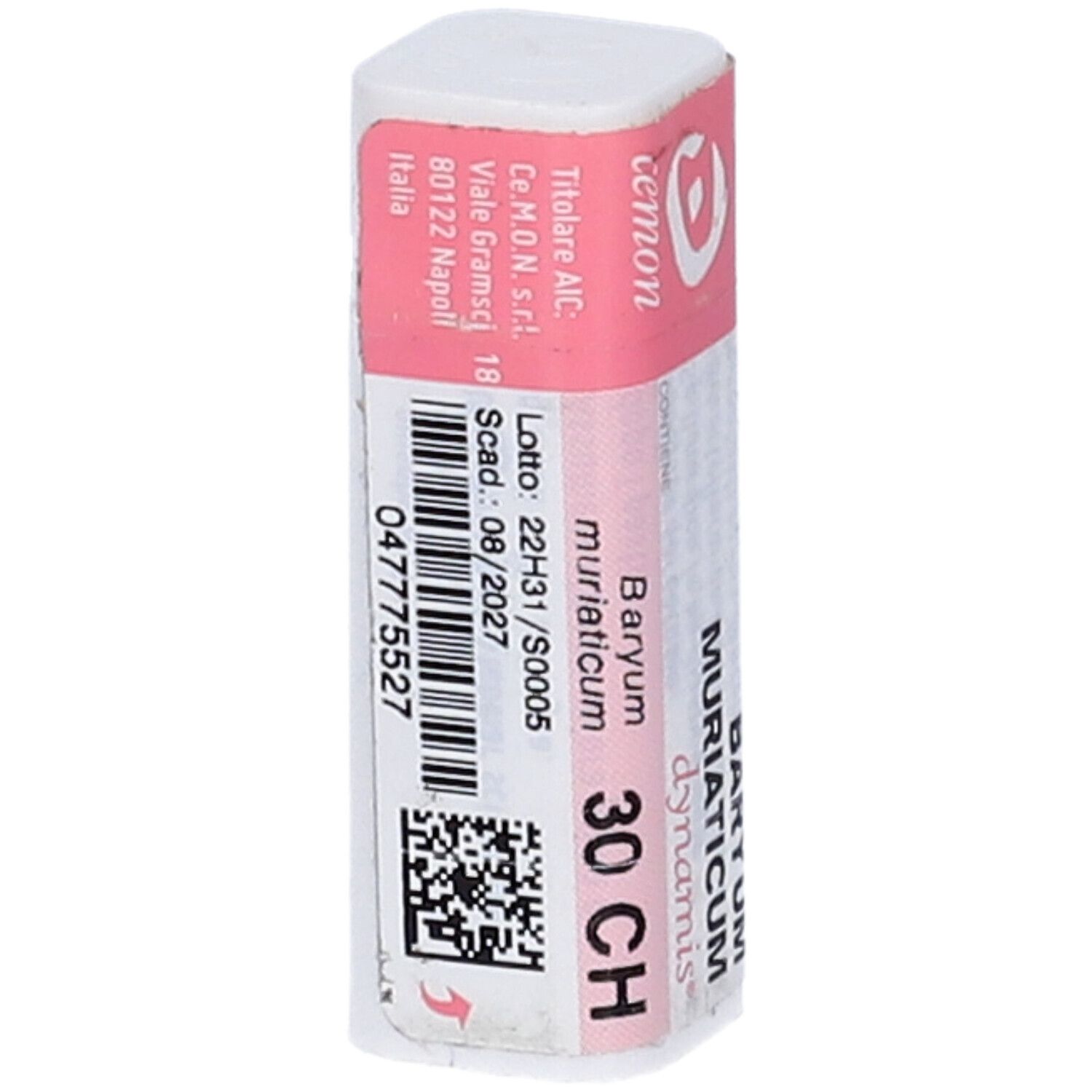 CEMON Baryum Muriaticum Dynamis Granuli 30 Ch Contenitore Monodose