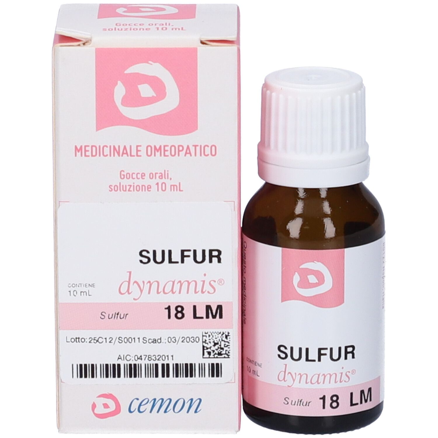 Tubo globuli Cemon Dynamis Hepar Sulfur 6 CH.