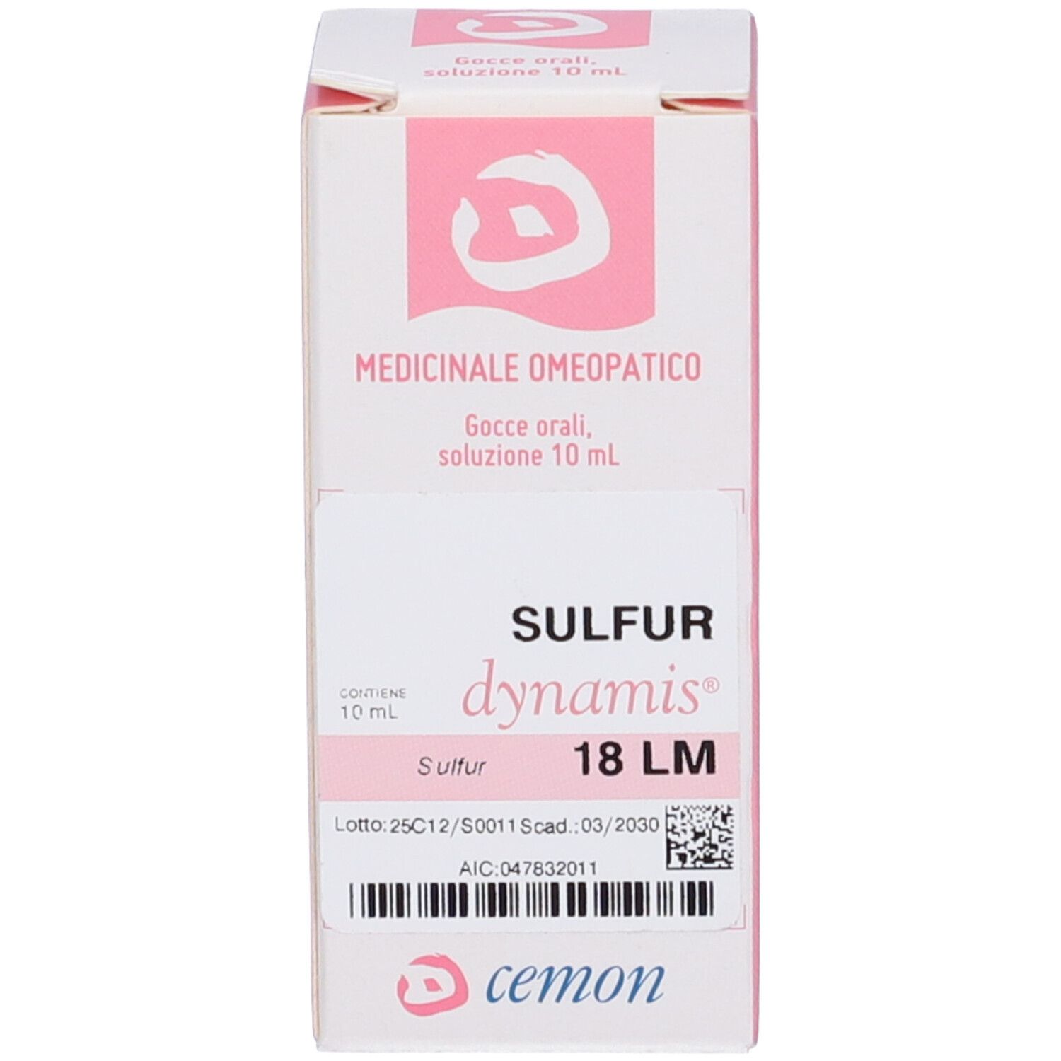 Cemon Dynamis Zolfo 30 LM Flacone Gocce