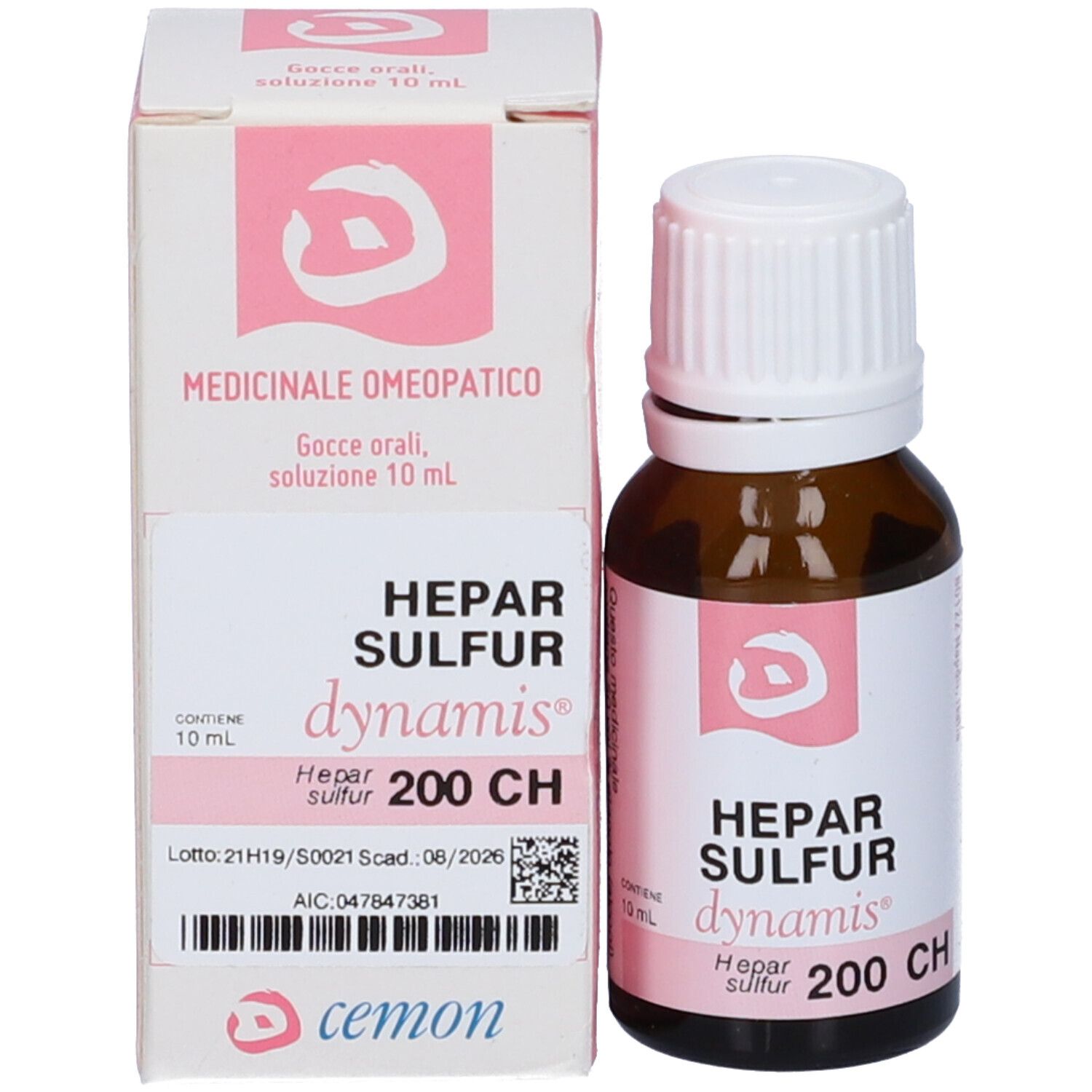 CEMON Hepar Sulfur Dynamis Orale Gtt 200 Ch 10 Ml
